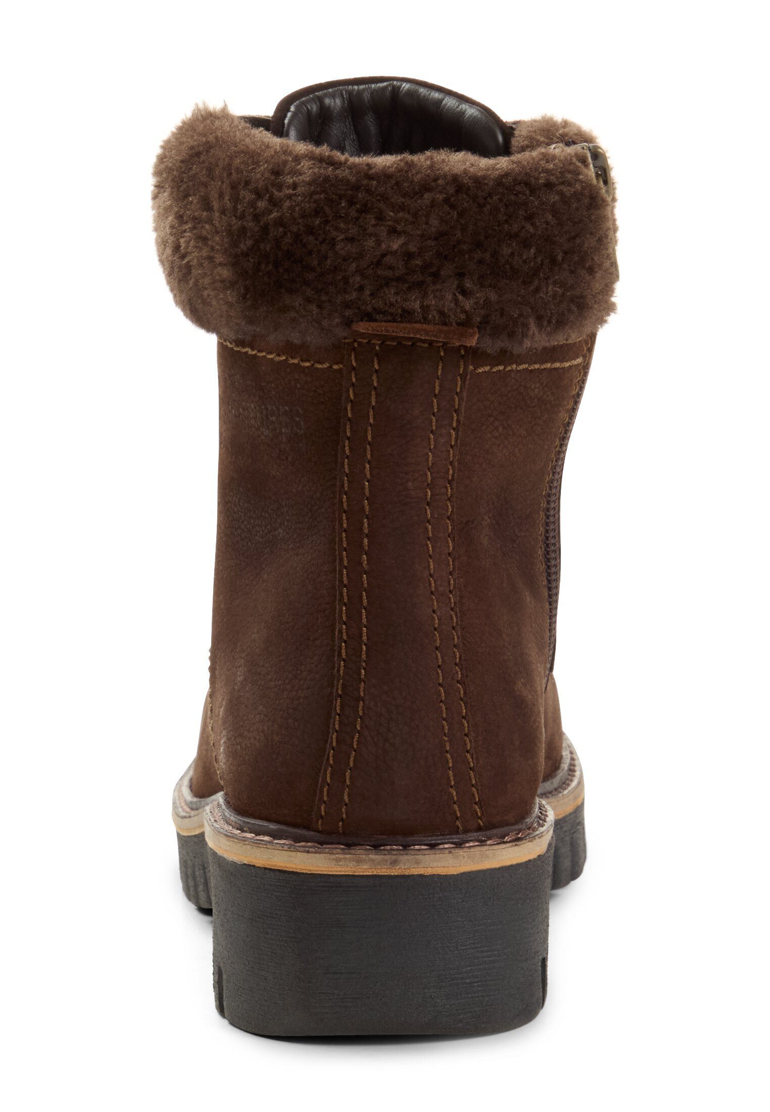 camel active mit Seitenzipper Schnürstiefel