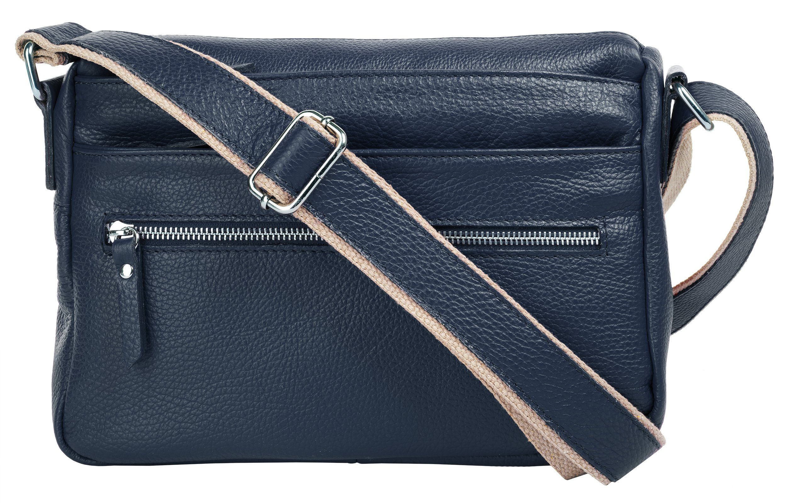 Samantha Look Umhängetasche, echt Leder, Made in Italy günstig online kaufen