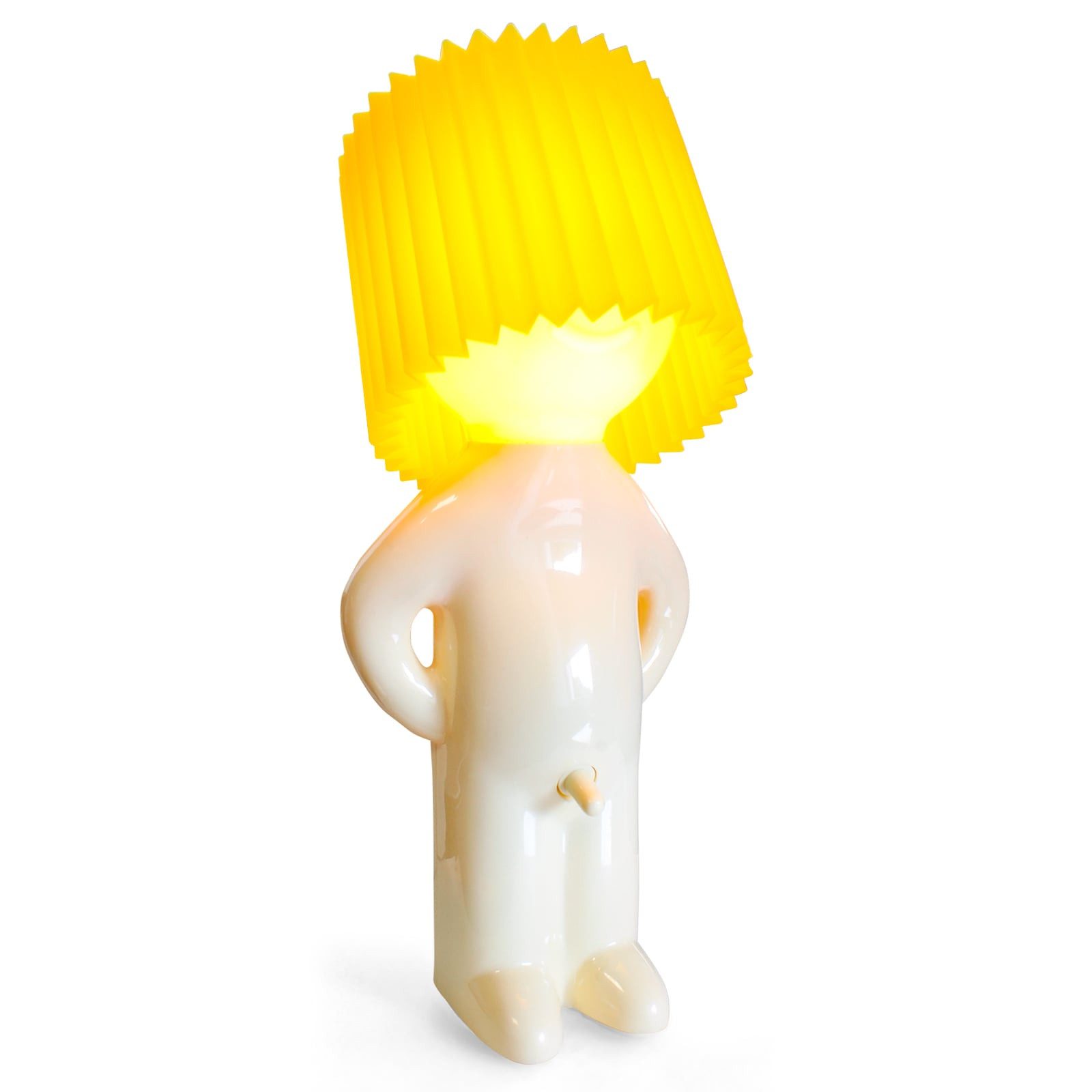 EAXUS LED Nachttischlampe Witzige LED Nachttischlampe - Dekoleuchte Scherzgeschenk, LED wechselbar, Warmweiß, Beleuchtetes Männchen mit Schniedel-Schalter