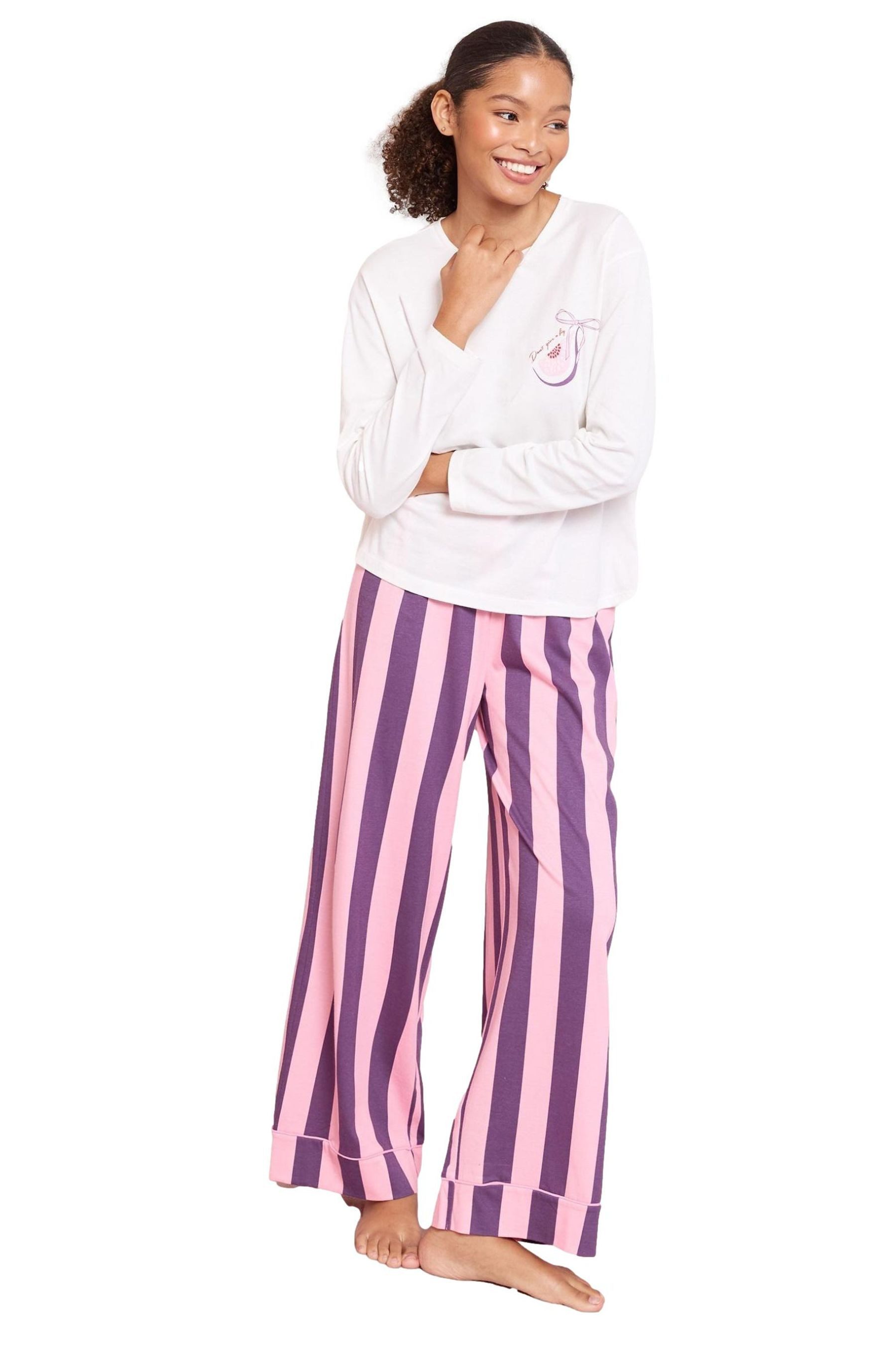 Pyjama Friends Like These Langarm-Schlafanzug, Regular