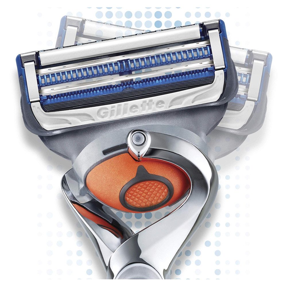 Gillette Nassrasierer SkinGuard Sensitive Power mit FlexBall-Griff, Packung, mit Power-Funktion