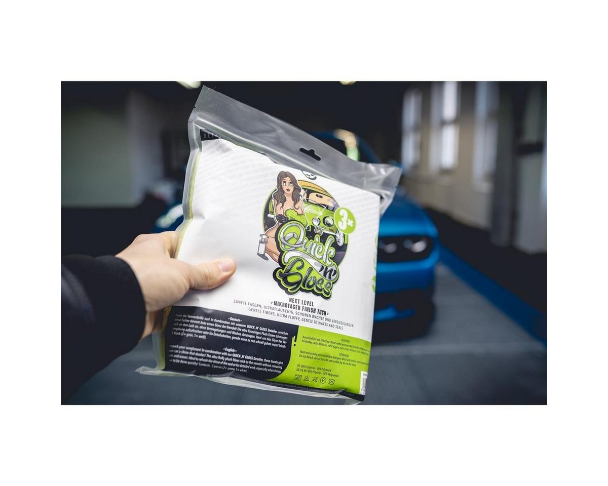 Thumbnail - Nuke Guys 3er Pack ultraflausch Mikrofaser 500 GSM Mikrofasertuch (Mikrofaser, Mikrofasertücher, 3-tlg., 40 x 40 cm)