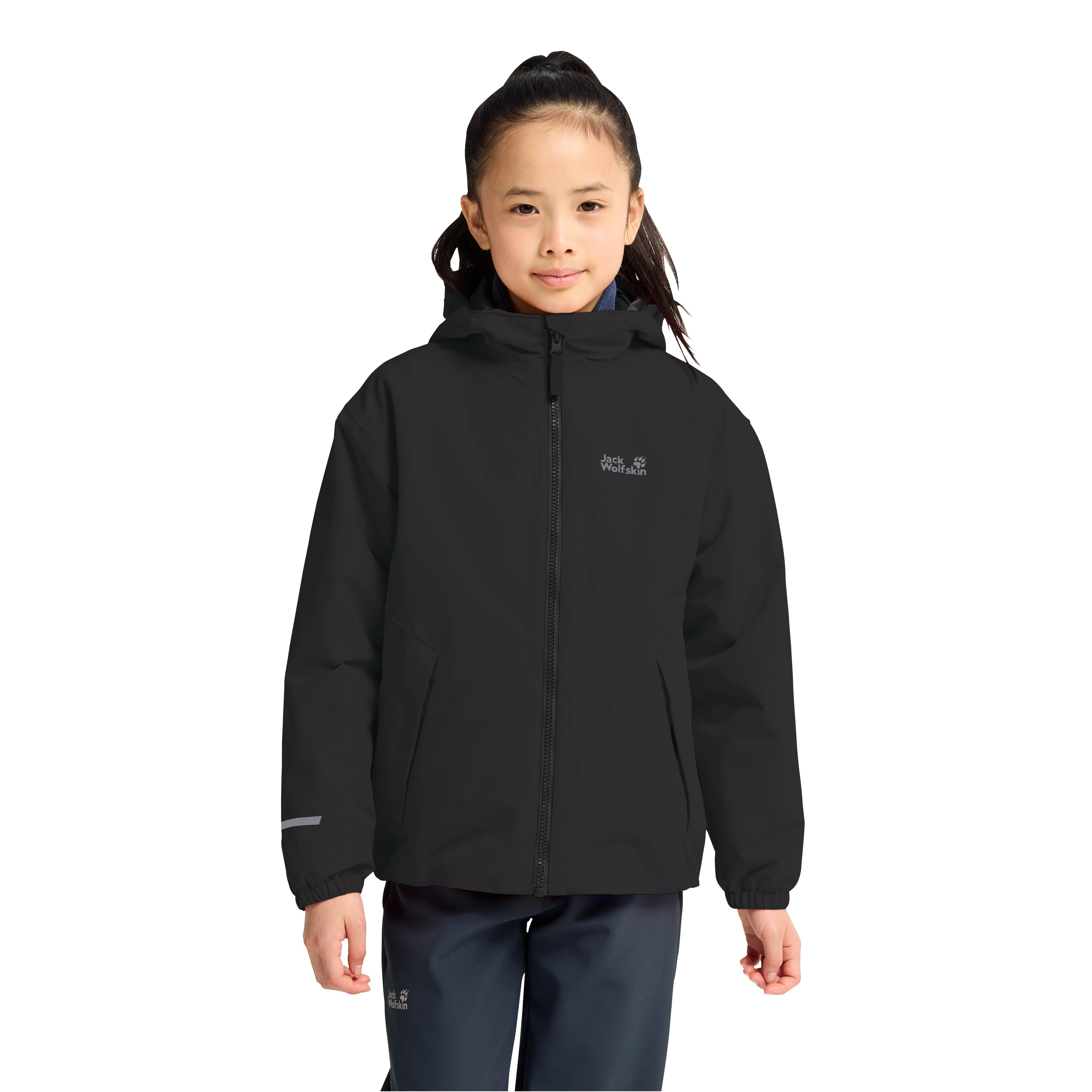 Jack Wolfskin 3-in-1-Funktionsjacke ICELAND 3IN1 JKT K Langarm-Design, aus Polyester, in Größen von 104 bis 176 – Bild 2 von 5