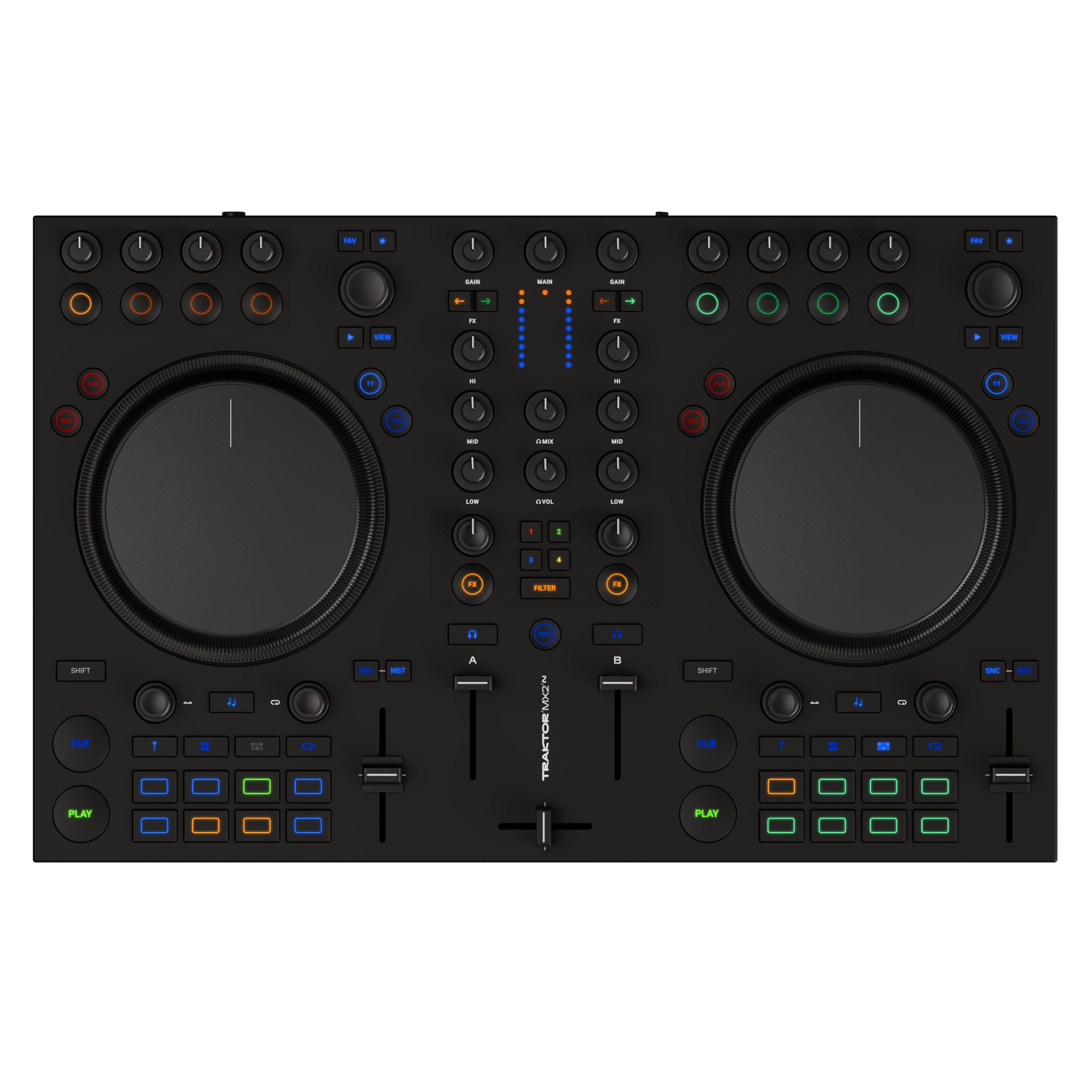 Native Instruments DJ Controller, TRAKTOR MX2 - DJ Controller