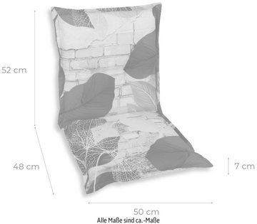GO-DE Sitzauflage, (Set, 4 Auflagen), für Niederlehner, in verschiedenen Ausführungen