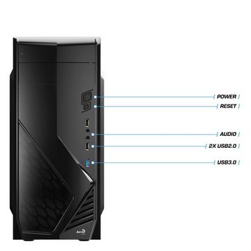 Kiebel CAD Pro 12 Business-PC (Intel Core i7 Intel Core i7-12700F, Quadro T1000, 64 GB RAM, 1000 GB SSD, Luftkühlung)