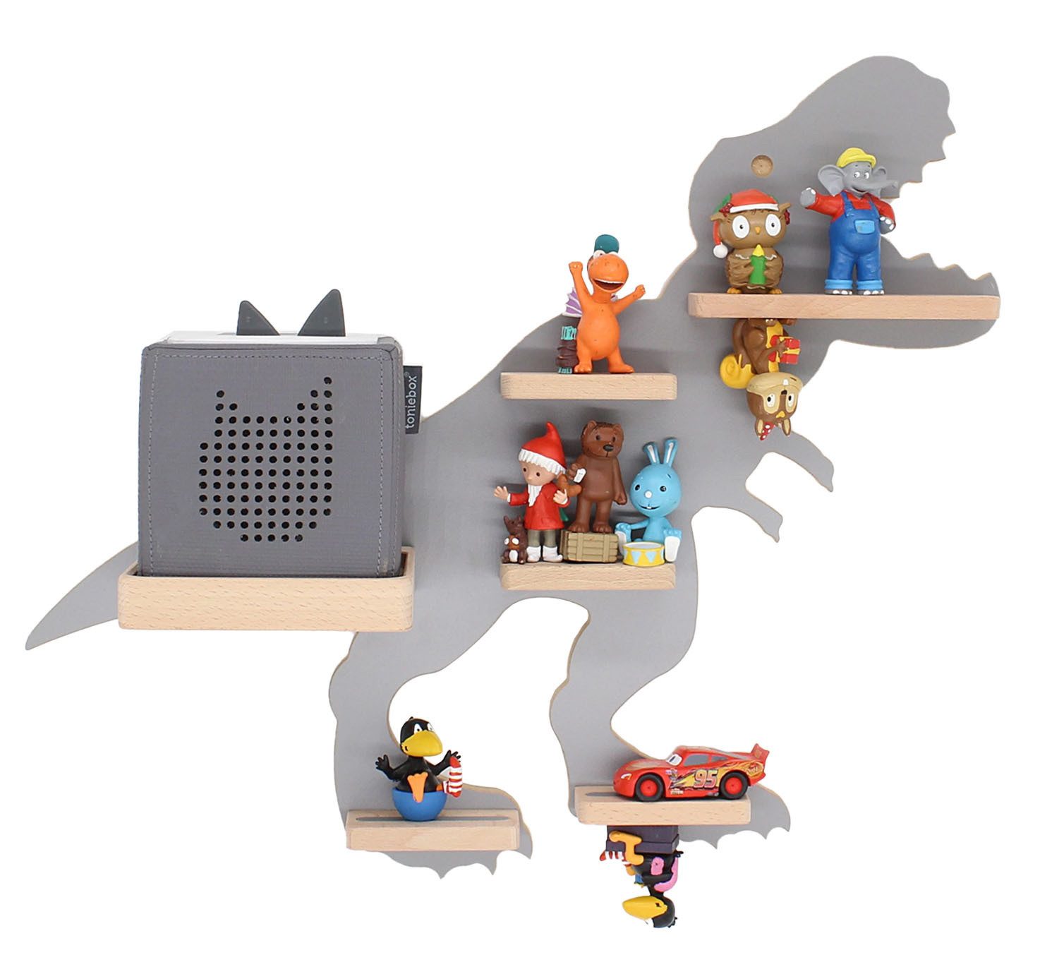 Boarti Wandregal Regal Dinosaurier Kinder Toniebox günstig online kaufen
