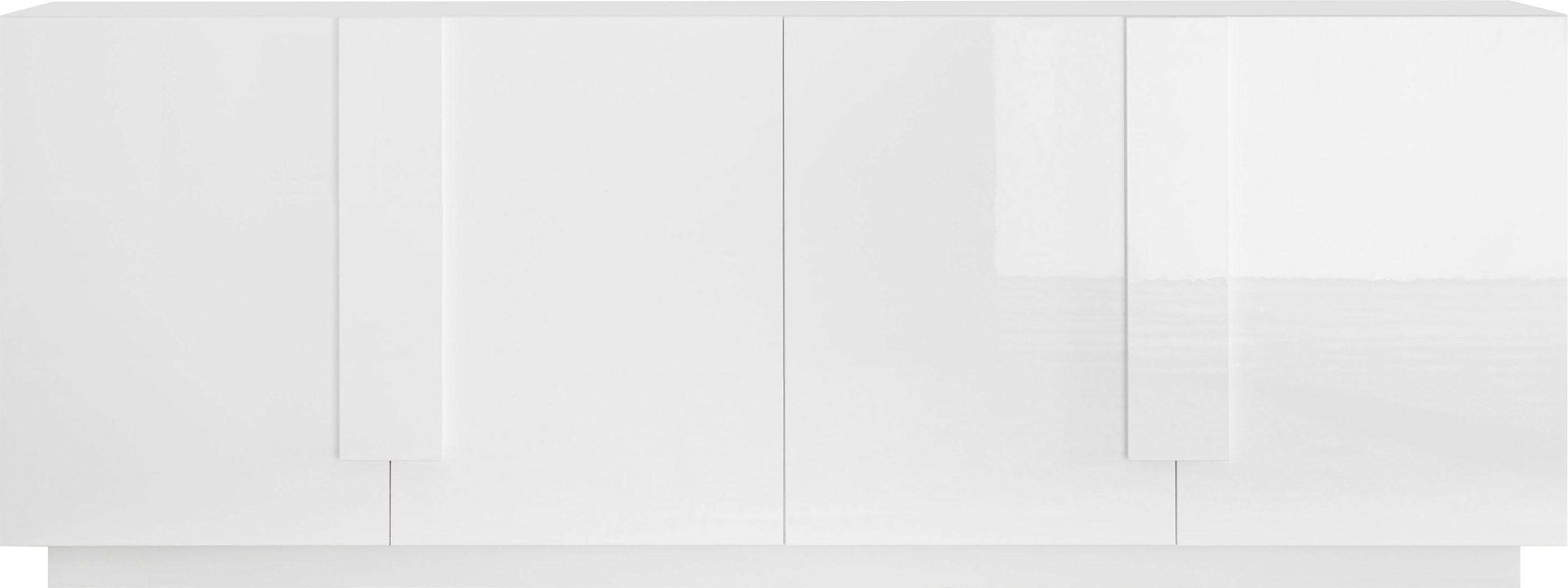 Home affaire Sideboard Jupiter, Breite 241 cm, Kommode 4 Türen - Soft Closing, Anrichte, moderne Griffblende, FSC®, cleveres Stauraumkonzept