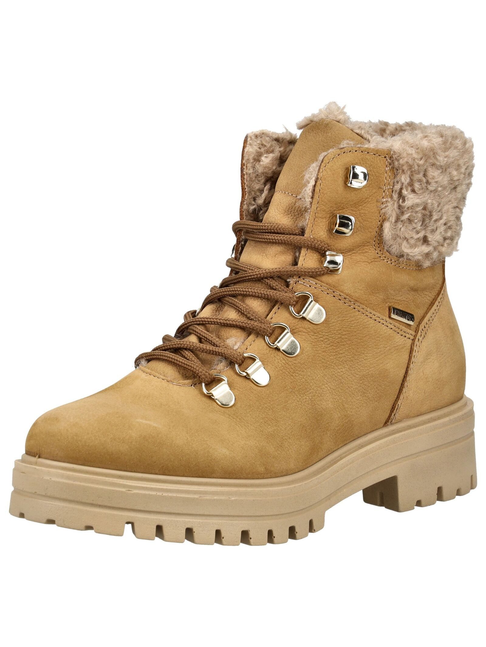 Stiefelette Nappaleder . Schnürstiefelette