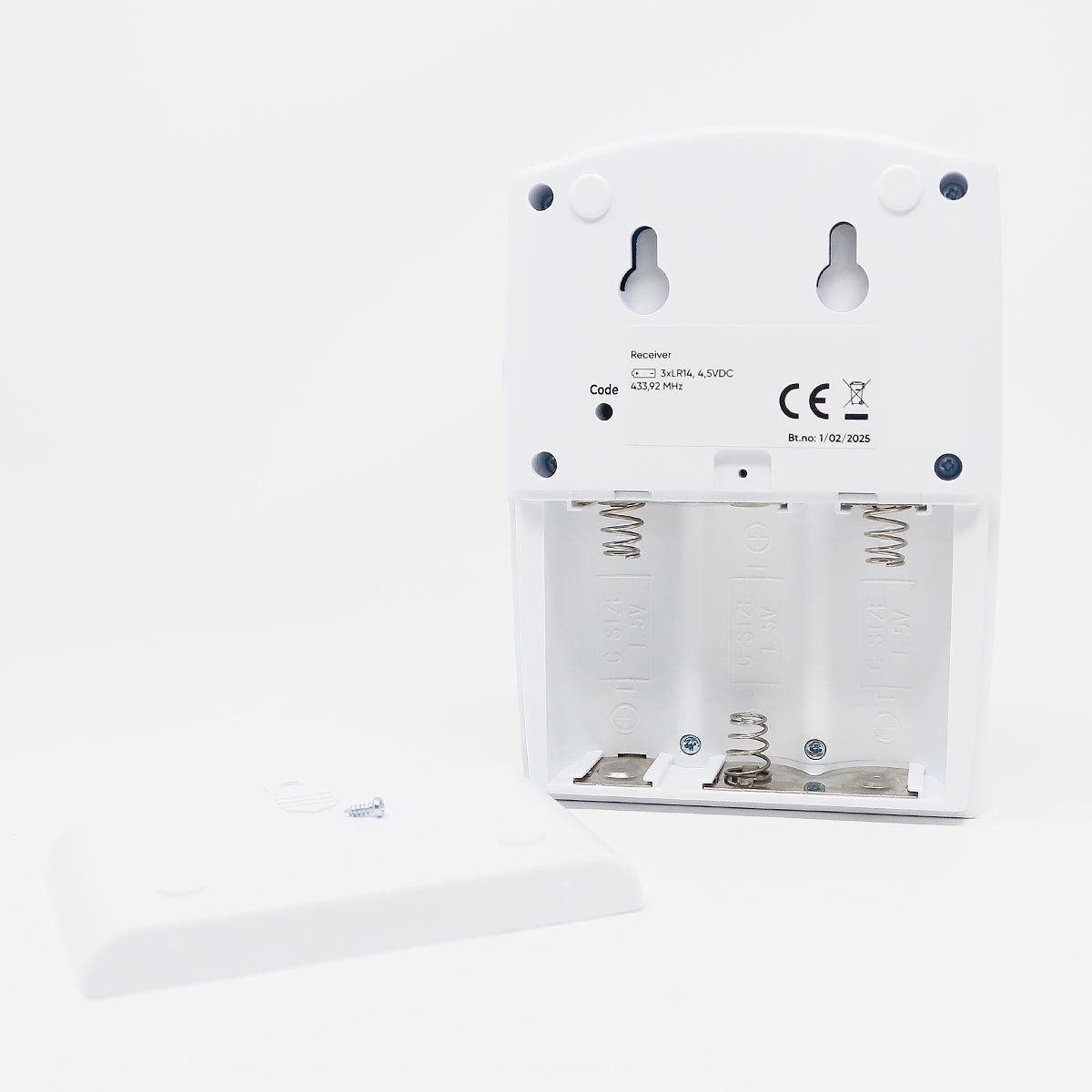 Orno Bewegungsmelder Ladenglocke/Durchgangsmelder IP44, 1x PIR-Sensor