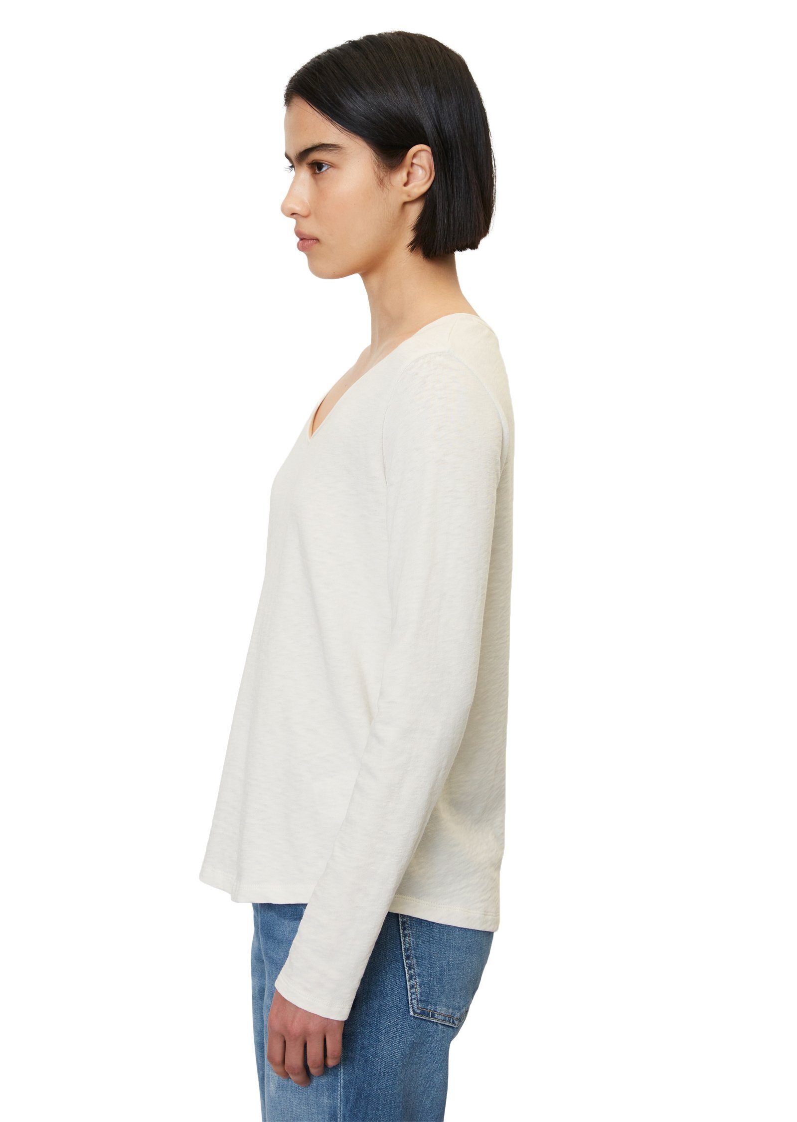 Marc O'Polo DENIM Langarmshirt aus Premium günstig online kaufen