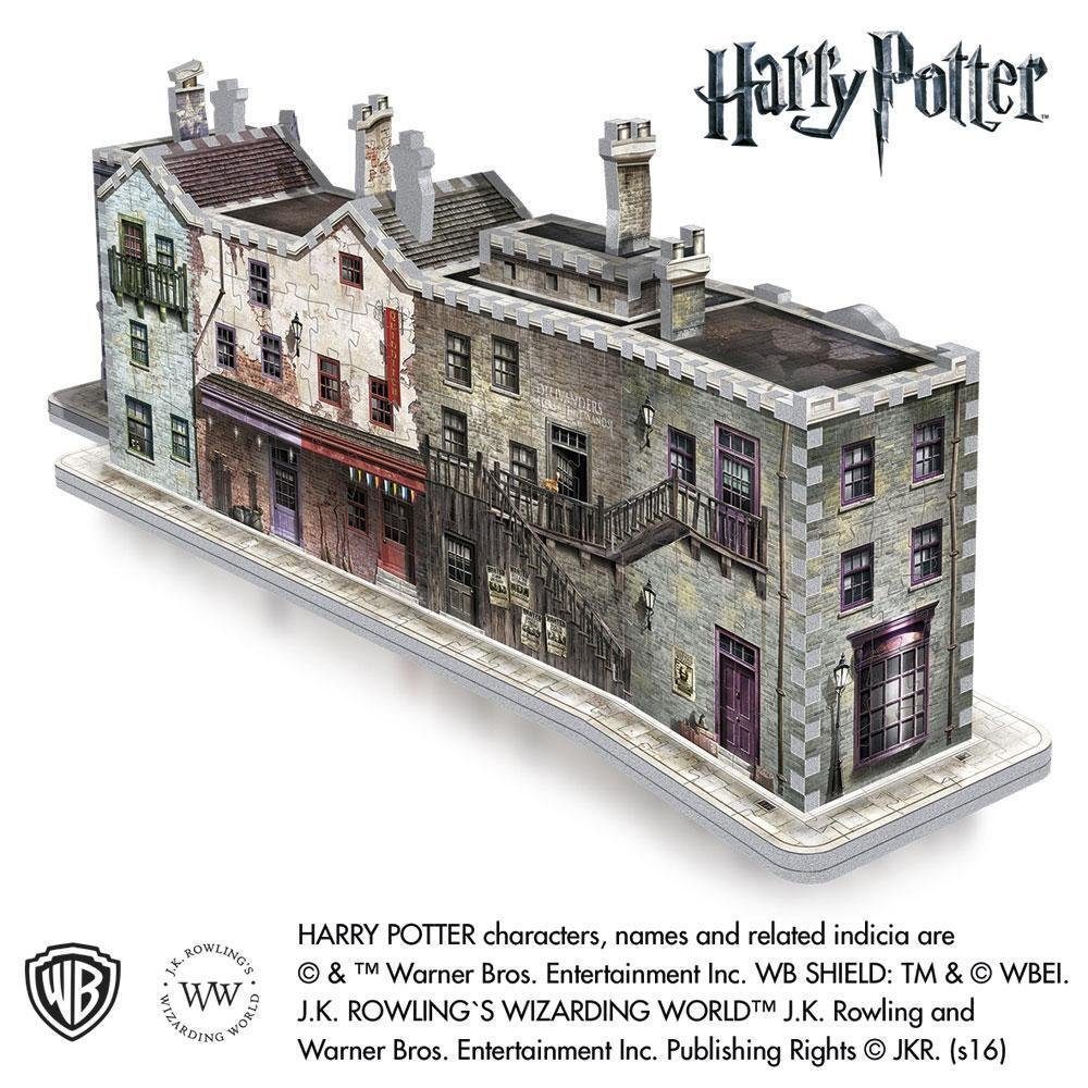 JH-Products Puzzle 3D-Puzzle 450 Teile, Puzzleteile Harry Winkelgasse/Diagon Potter/ - Alley 450