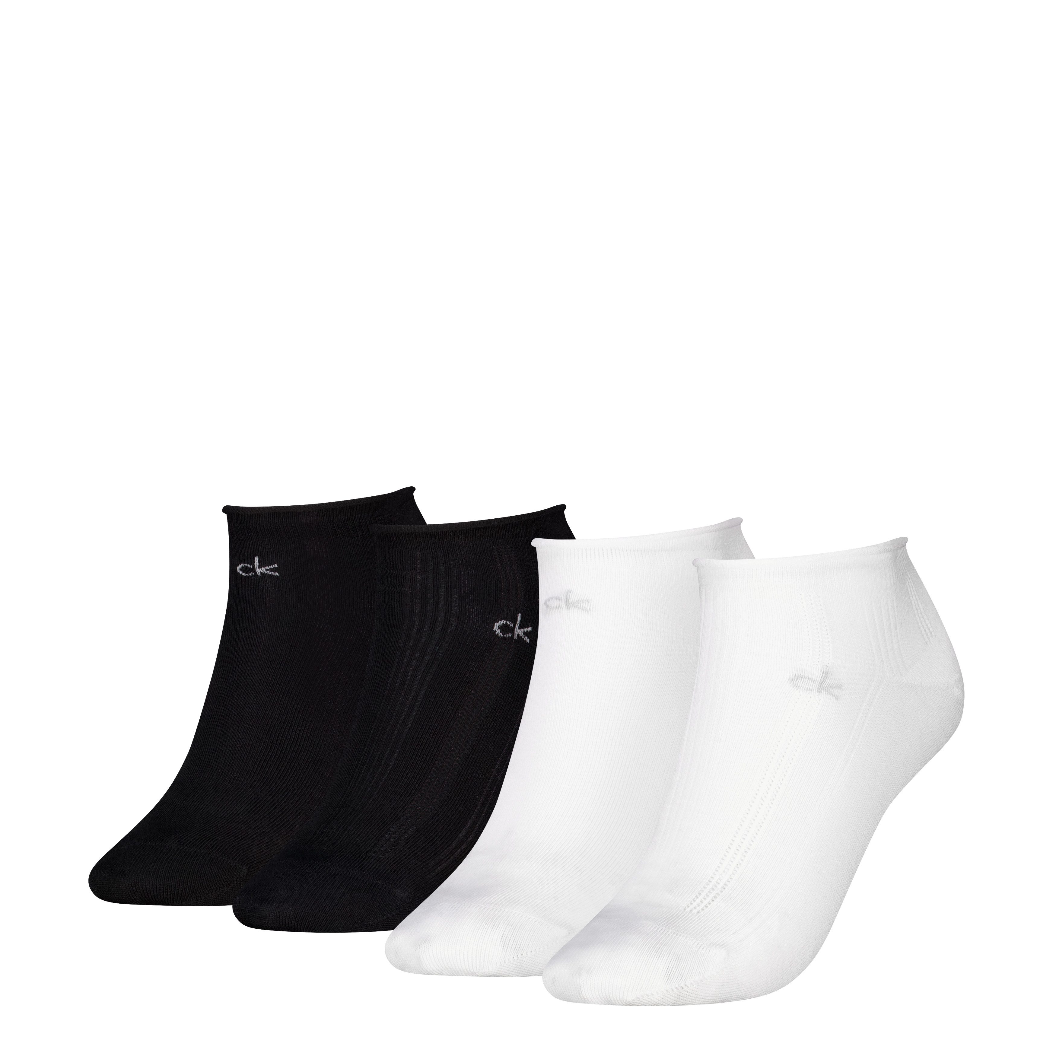 Calvin Klein Sneakersocken CK WOMEN SNEAKER 4P PELERINE ECOM (4 Paar)