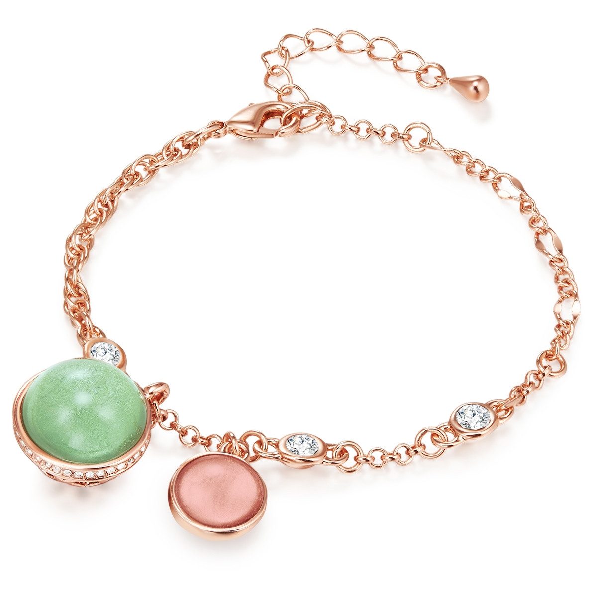 Lulu & Jane Gliederarmband LJ495 (1-tlg), Metall-Legierung