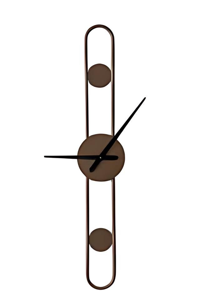 JVmoebel Wanduhr Moderne Wanduhr mit klarem Ziffernblatt und minimalistischen Gehäuse (Made in Europe)