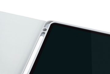 Tucano Tablet-Hülle Metal, Schutzhülle mit Standfunktion, Silber 11 Zoll, iPad Air 10,9 Zoll, iPad Pro 11 Zoll (2020-2022)