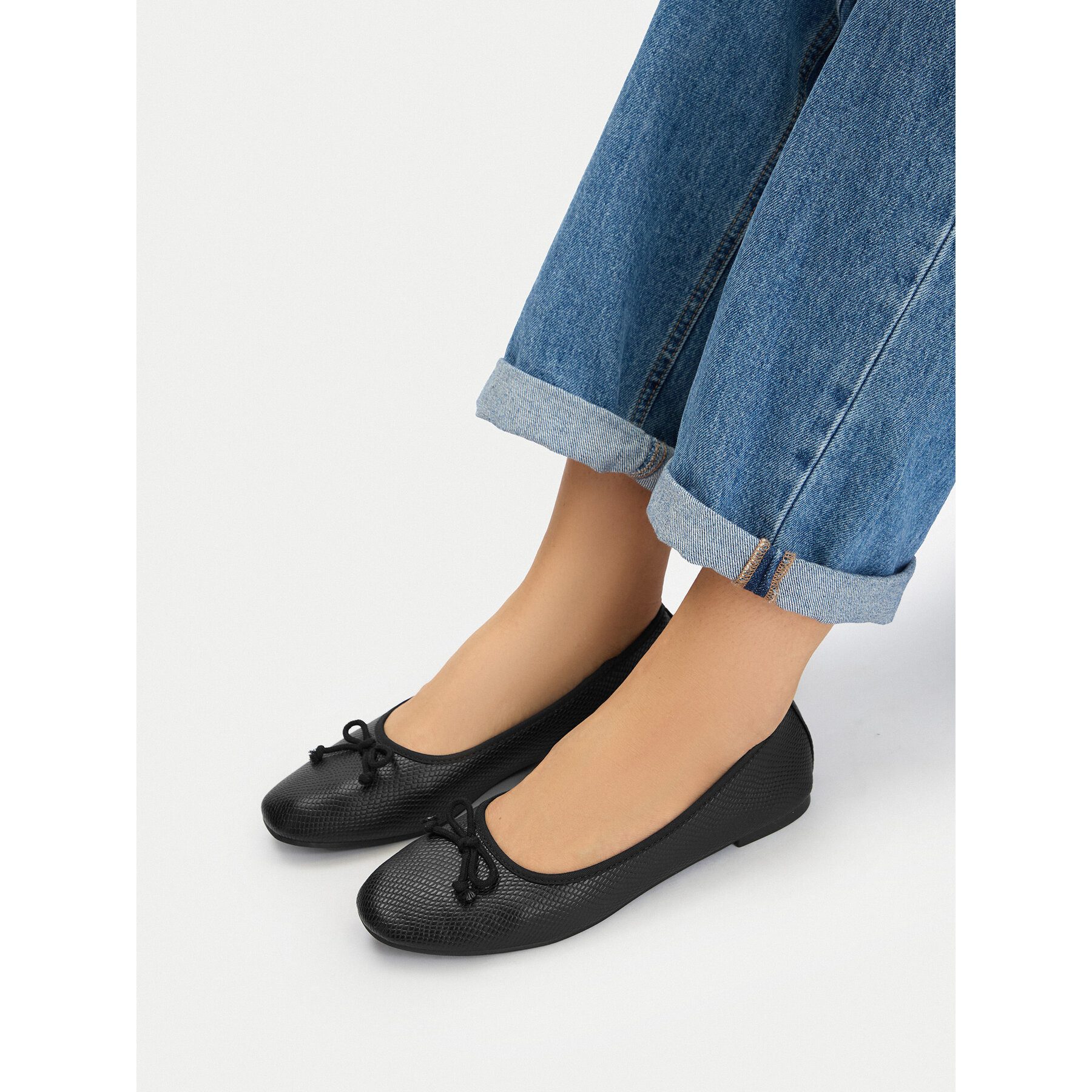Jenny Jenny Damen-Ballerinas, Schwarz Ballerina