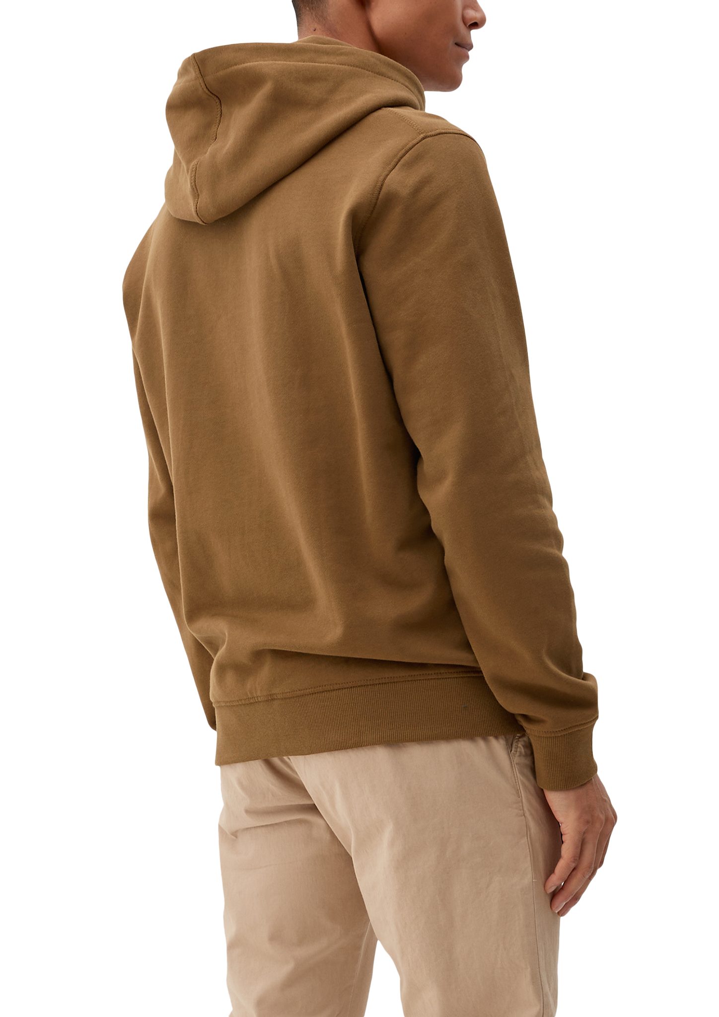 s.Oliver mit Applikation Applikation karamell Sweatshirt Hoodie