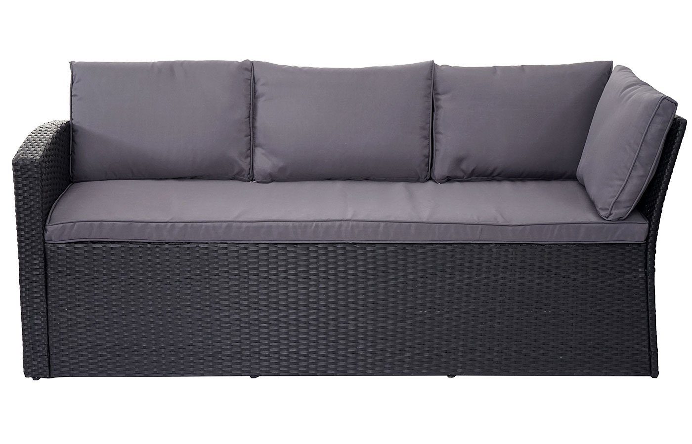 MCW Polstergarnitur MCW-A29-S, (2-tlg., 1 Eckbank, 1 Tisch), Tisch verstärkt durch Unterkonstruktion, Kissen mit Reissverschluss