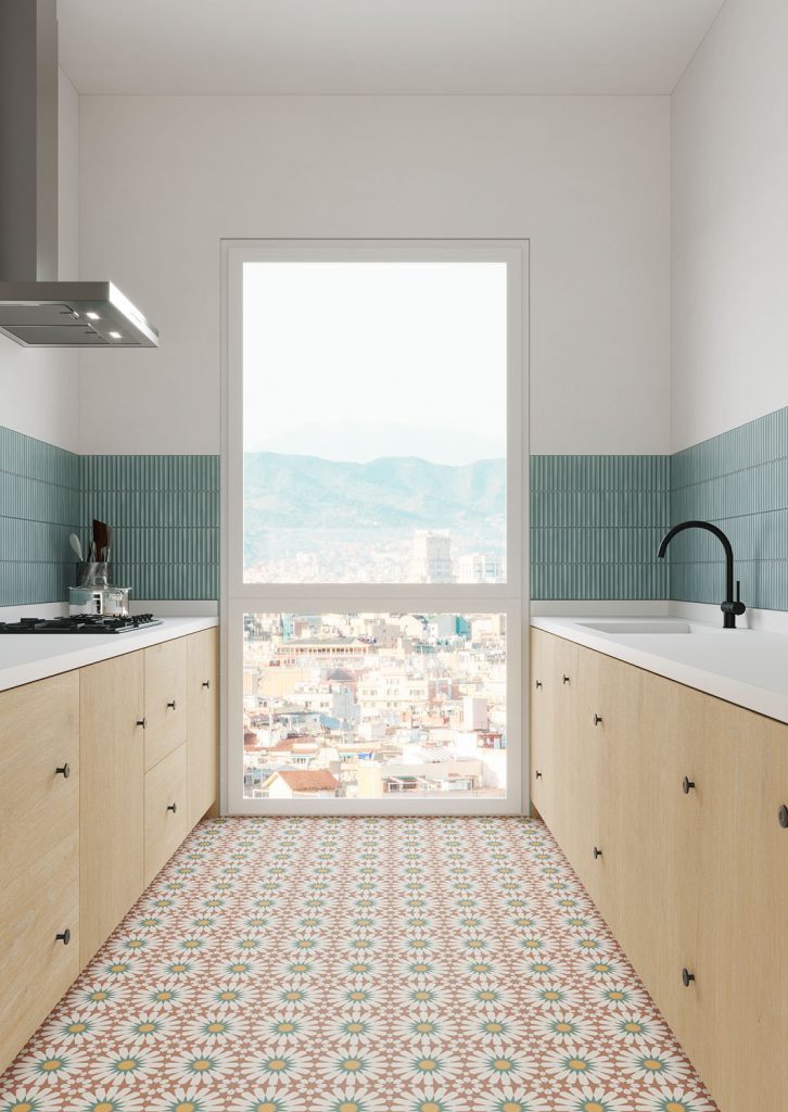 BOXTEC Bodenfliese HELIOS BORDEAUX 16.5 x 16.5 Feinsteinzeug Wand- und Bodenfliese, Feinsteinzeug 16.5x16.5, Bunt gemischt