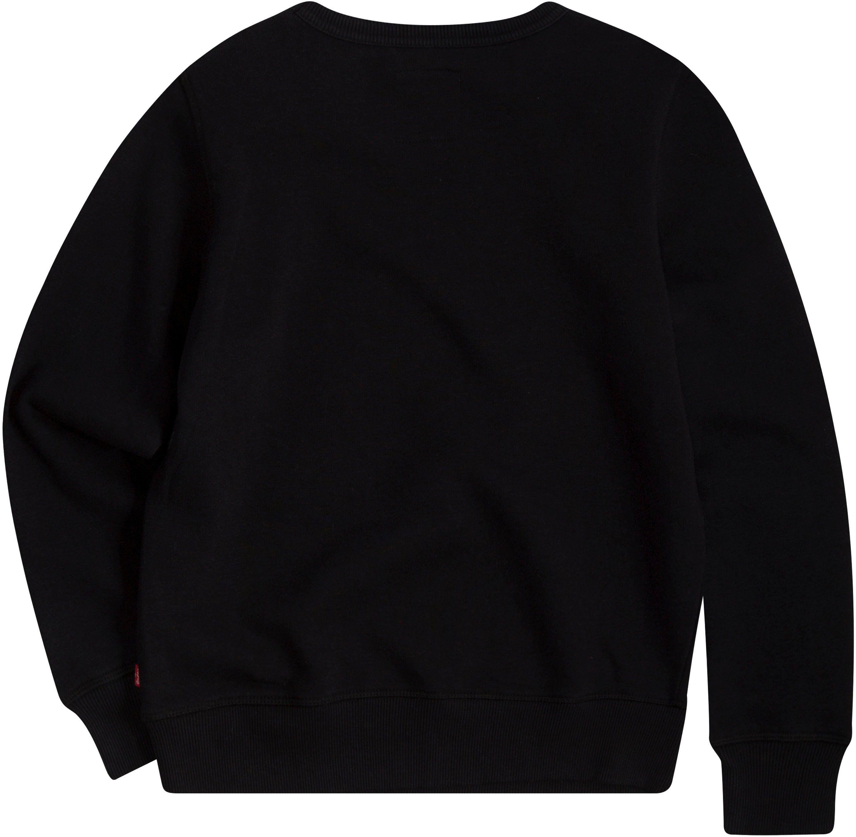 Levi's® Kids Sweatshirt CREWNECK for BATWING black BOYS