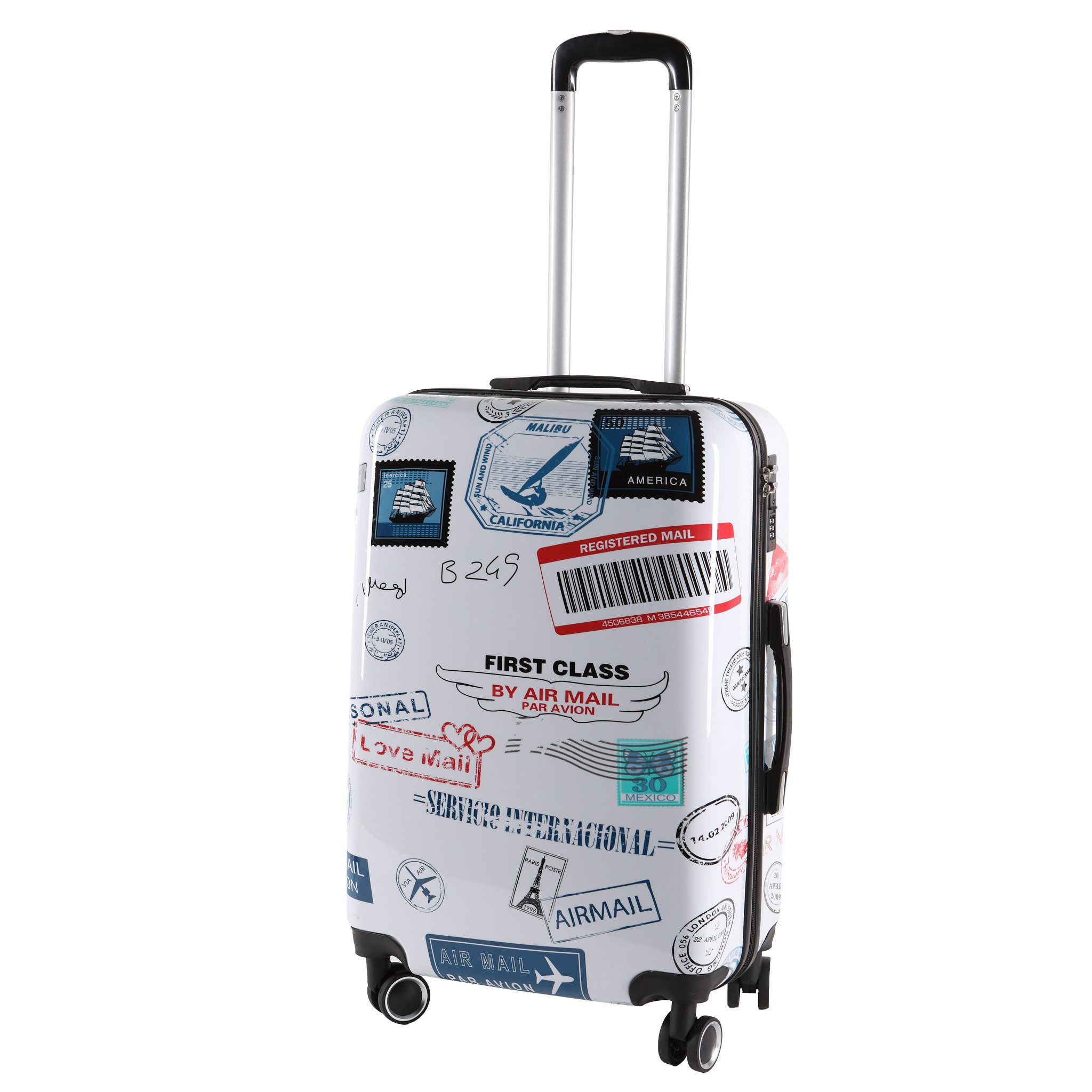 Hartschalen-Trolley Reisekoffer Koffer Hartschalenkoffer S,M,L Trolley