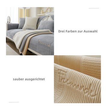 Sofaschoner Sofa Abdeckung Wasserdicht Universal Abdeckung Minimalistisch Candyse, Mehrere Größen verfügbar, um alle Ihre Bedürfnisse zu erfüllen