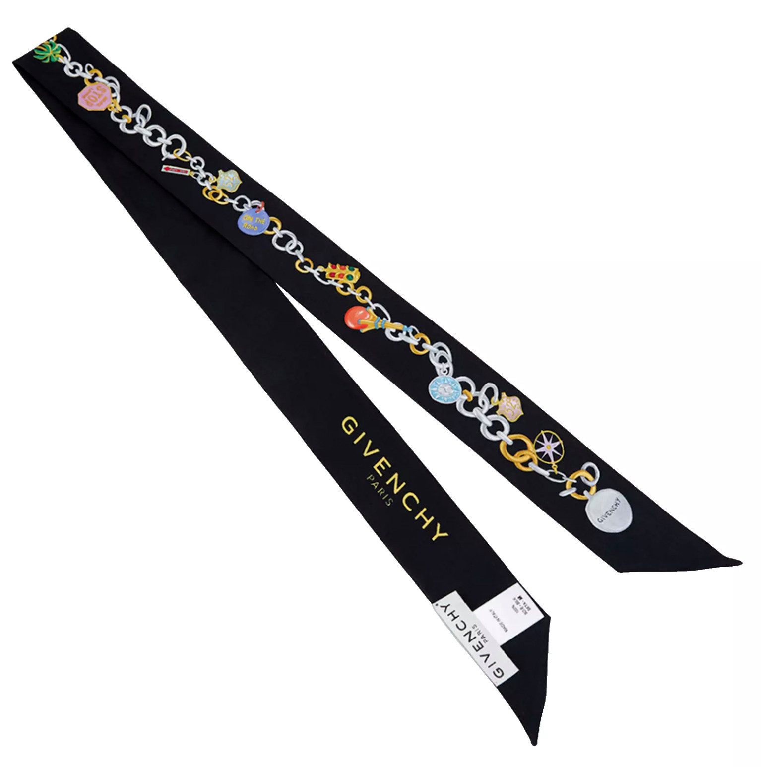 GIVENCHY Seidenschal Tuch Halstuch, Schal kann als Haarband, Krawatte, Armb günstig online kaufen
