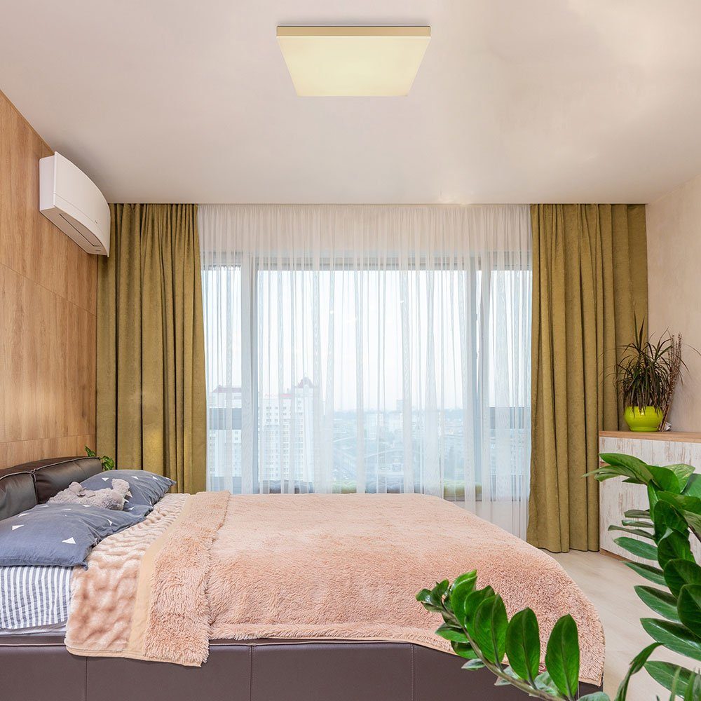 Dimmbar Wohnzimmerlampe LED Globo LED Fernbedienung CCT Deckenleuchte, Deckenleuchte