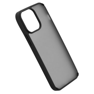 Hama Smartphone-Hülle Cover "Invisible" für Apple iPhone 13 Pro Max, Schwarz