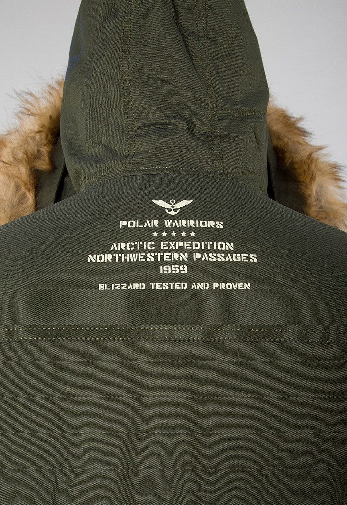 Alpha Industries Winterjacke Polar dunkelgrün Herren günstig online kaufen