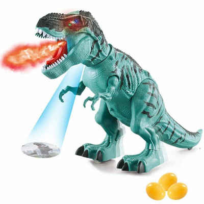 FeelGlad Actionfigur »Elektrisches Dinosaurier Spielzeug mit Dino Eier Kinderspielzeug Dinosaurier Figuren Große Tyrannosaurus Rex Jurassic World«