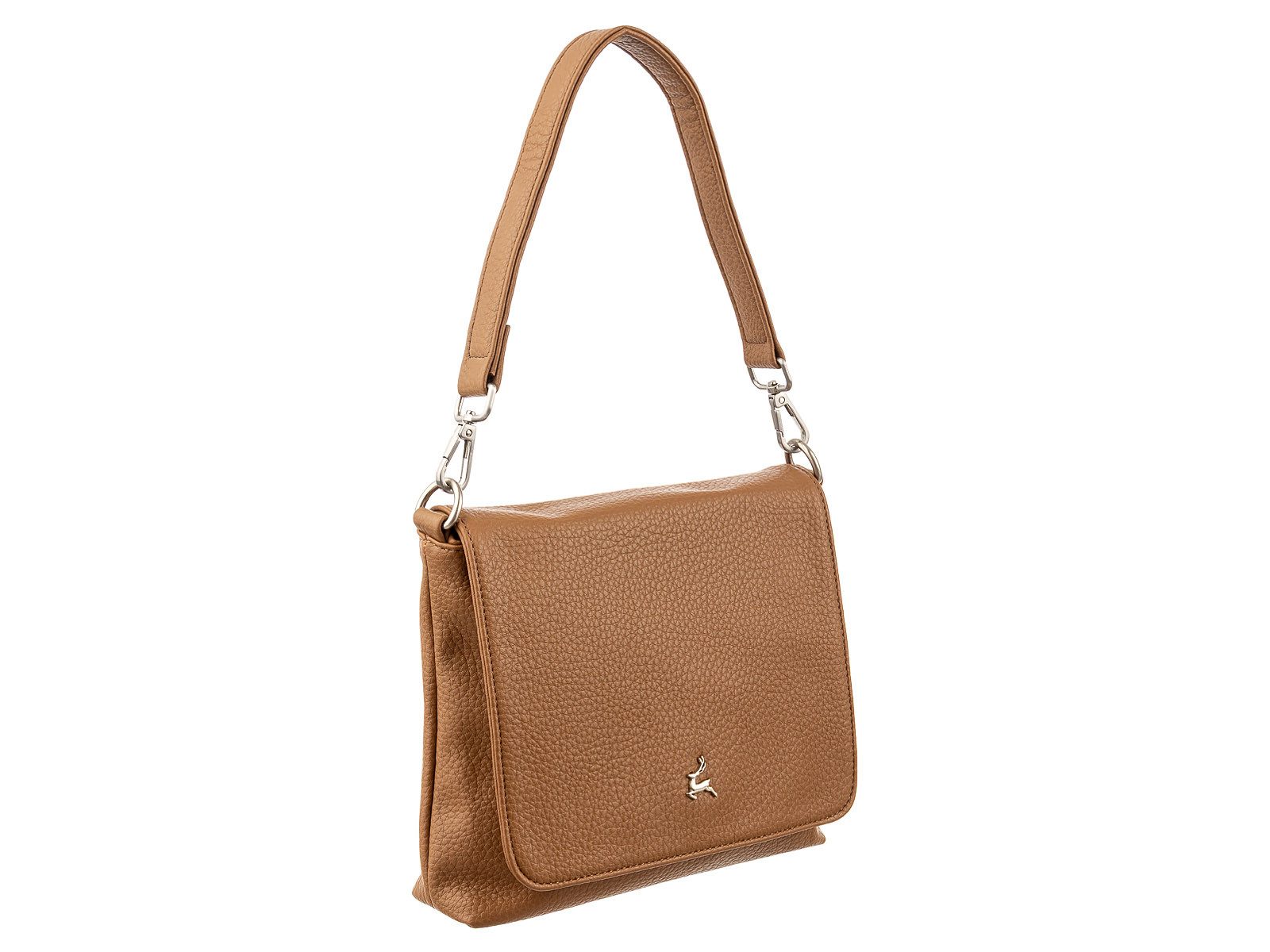 Prato Umhängetasche S035-G genarptes PU Umhängetasche Handtasche (1-tlg)