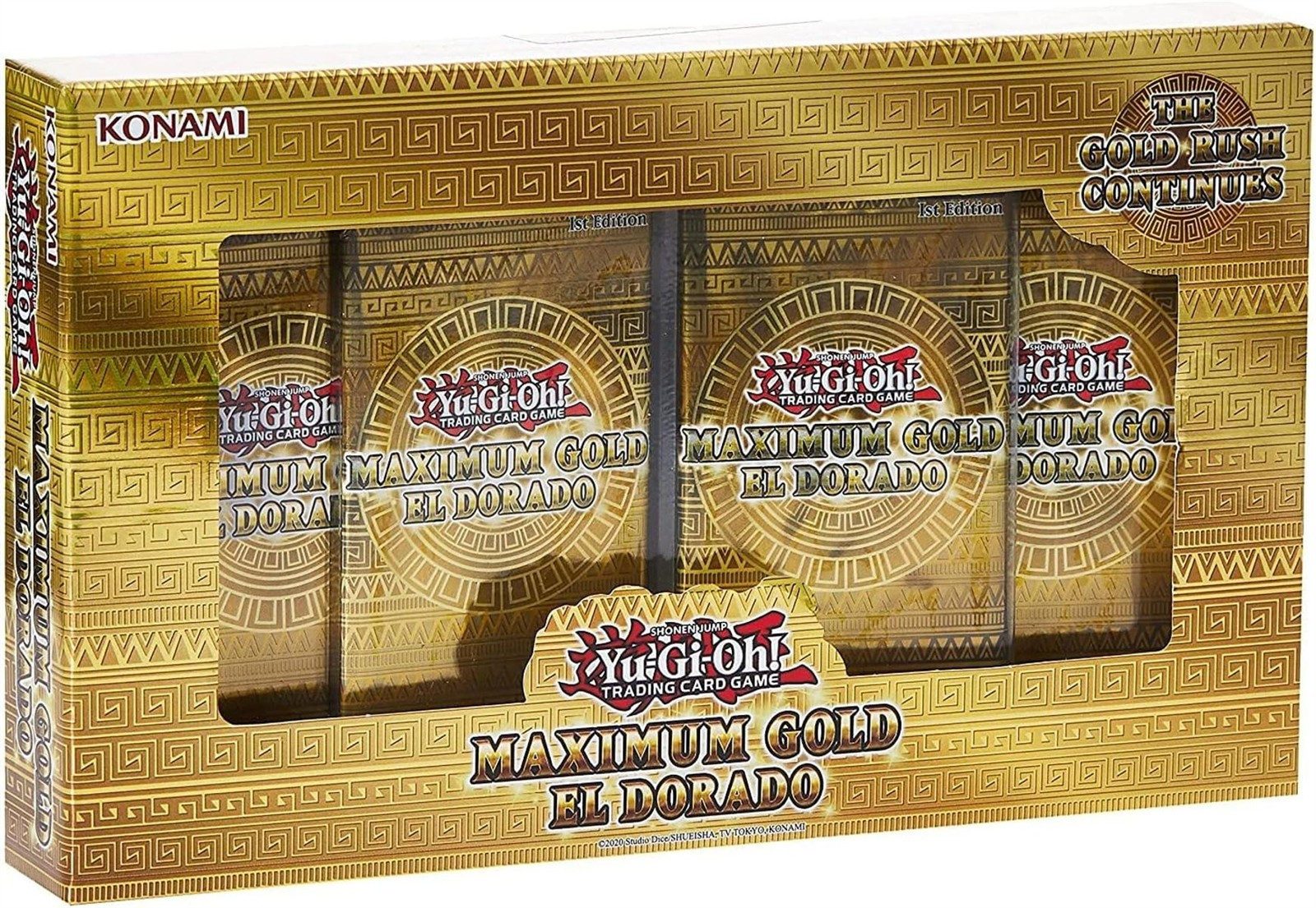 Konami Sammelkarte Yu-Gi-Oh! Maximum Gold El Dorado 1st edition Englisch
