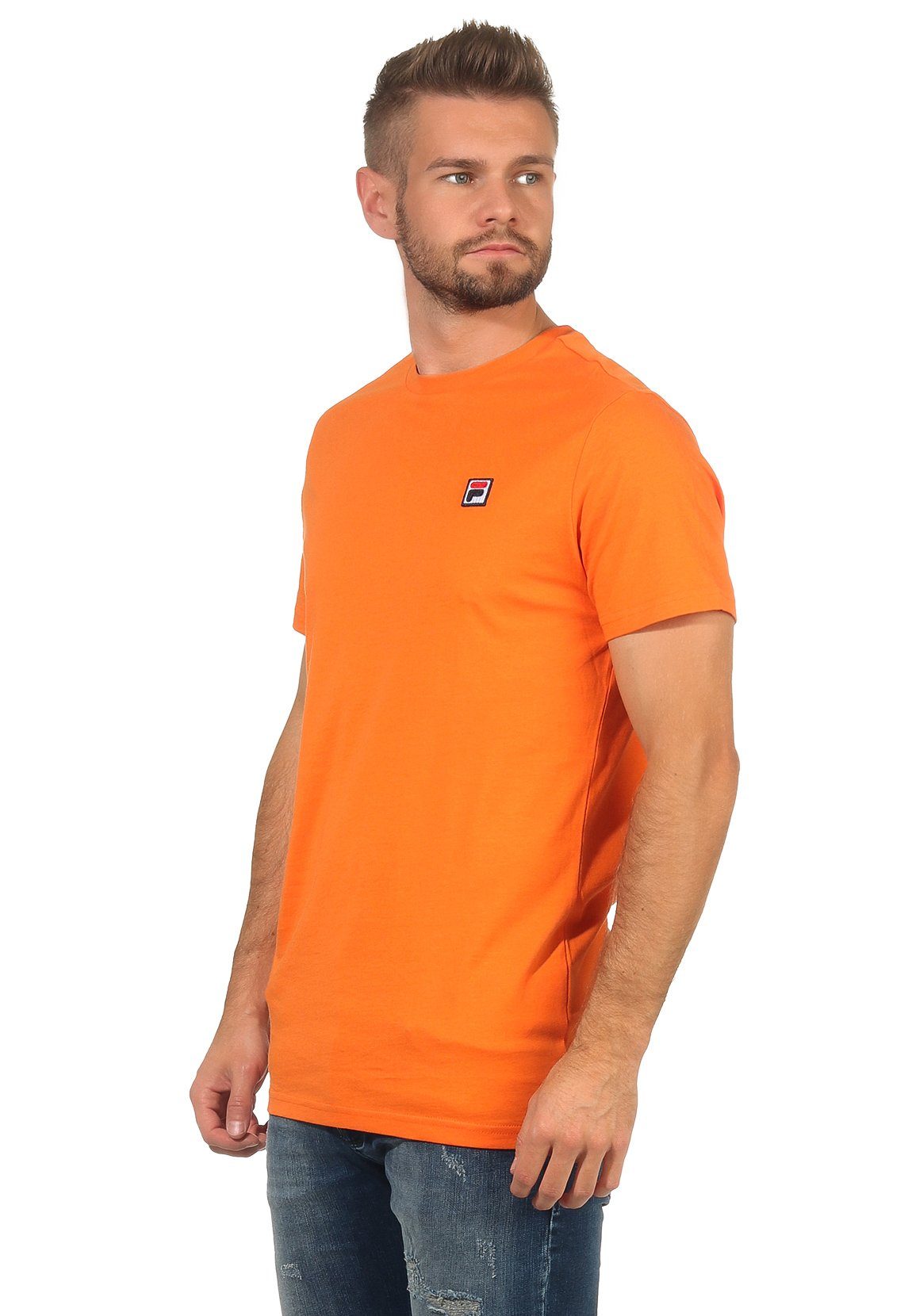 S62 T-Shirt Mandarin Orange Fila T-Shirt Orange SEAMUS Fila SS 682393 MEN TEE Herren