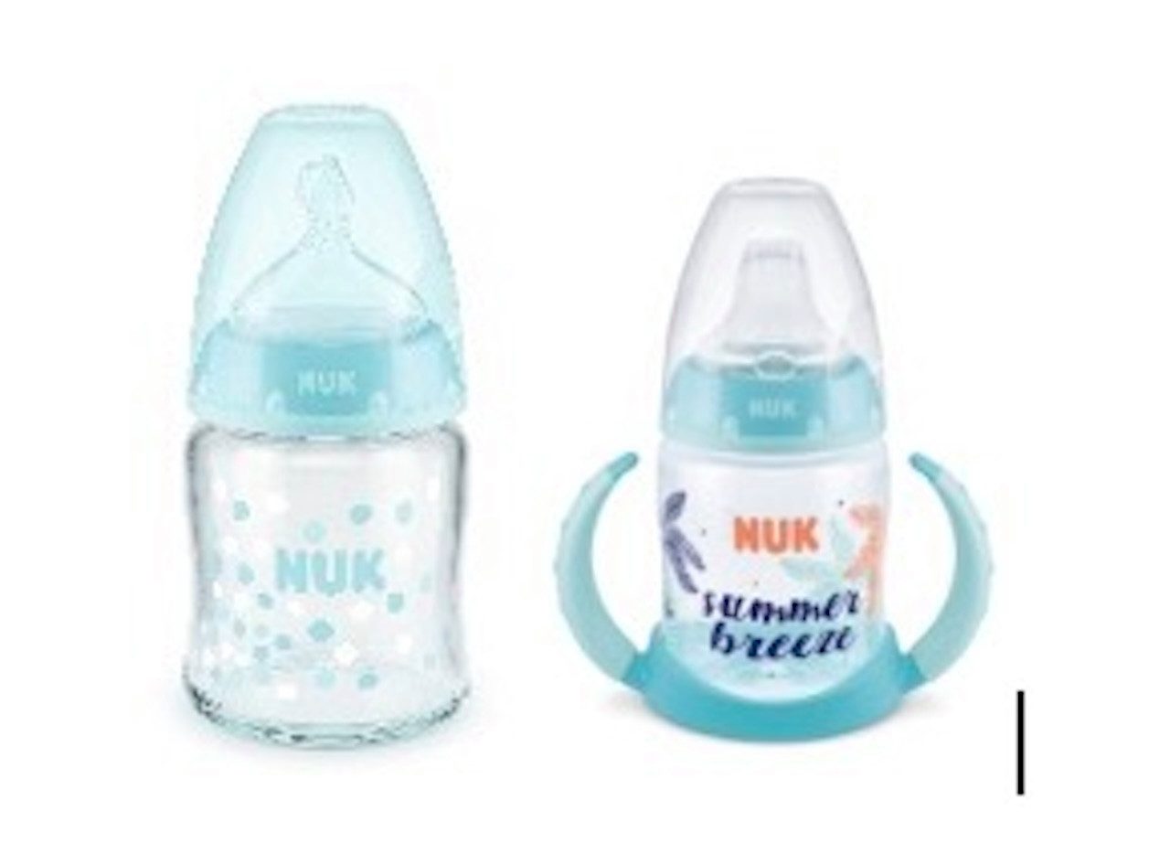 Babyflasche NUK First Choice Babyflasche Glas 120ml & Trinklernbecher 150ml
