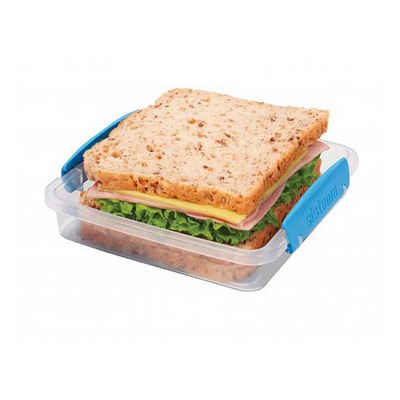 sistema Lunchbox »kleine Brotdose, transparent-blau«, Kunststoff lebensmittelsicher