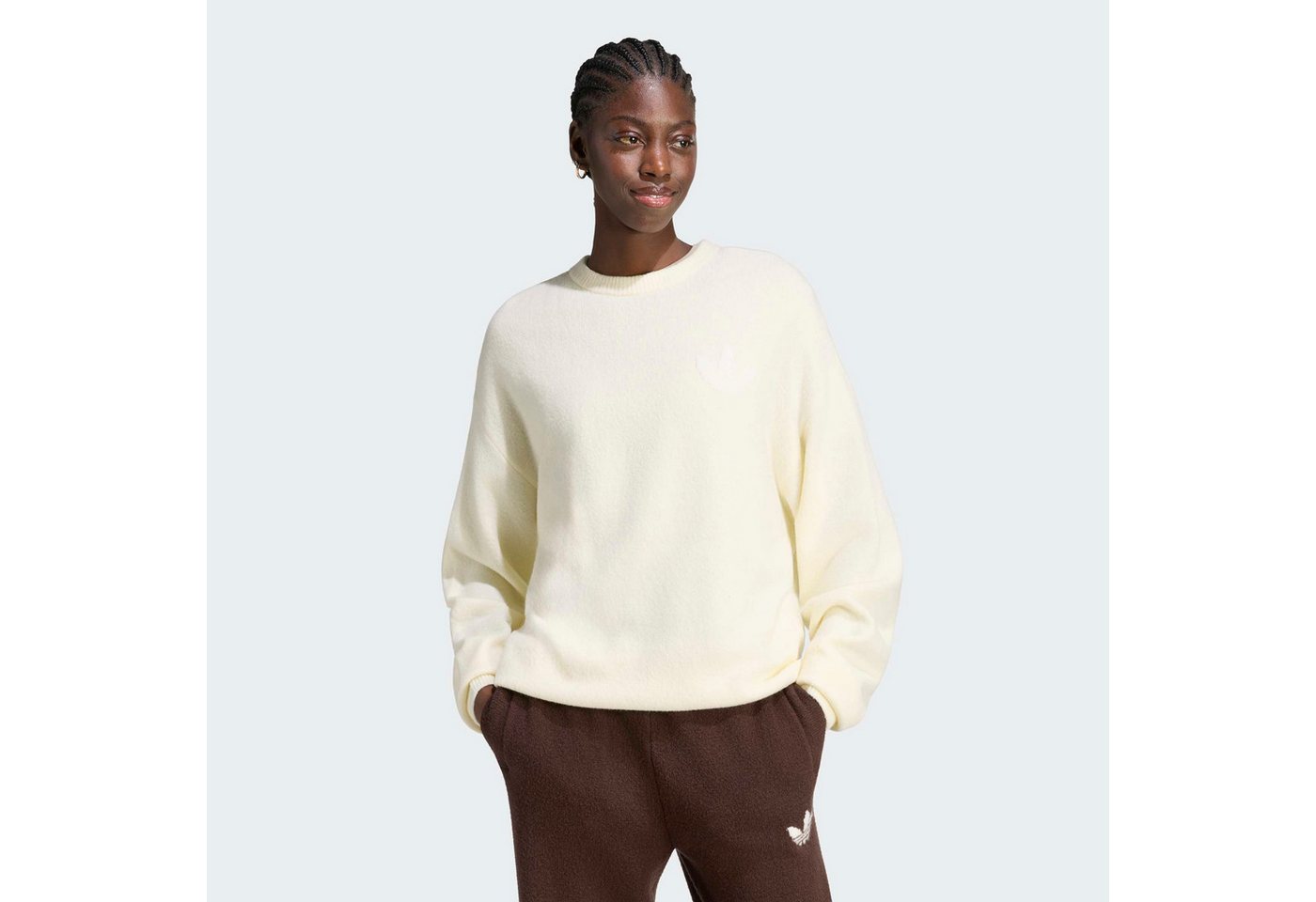 adidas Originals Kapuzensweatshirt ADIDAS ORIGINALS ATHL DEPT mit Kapuze, Strickkonstruktion, locker geschnitten
