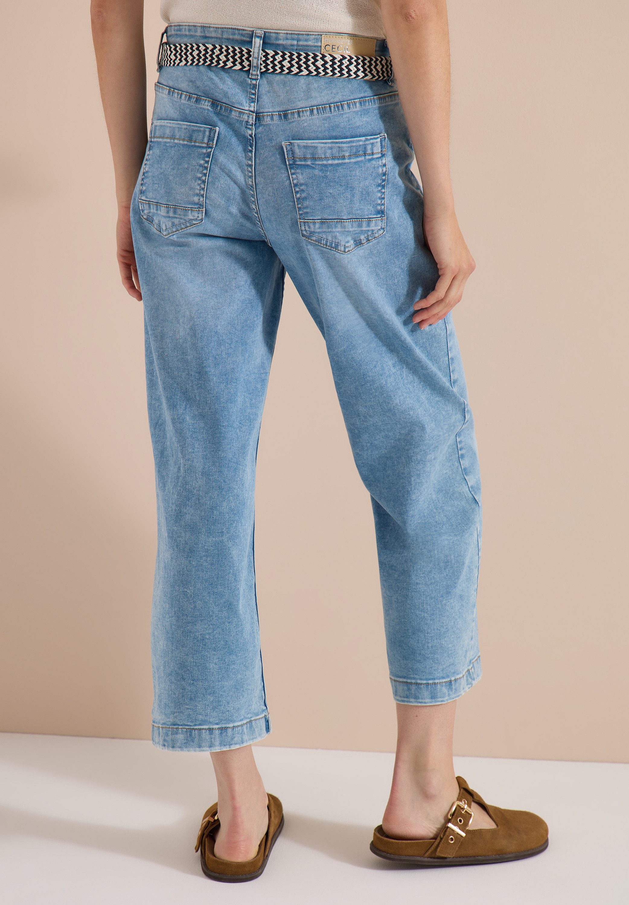 CECIL Loose-fit-Jeans 5-Pocket-Style