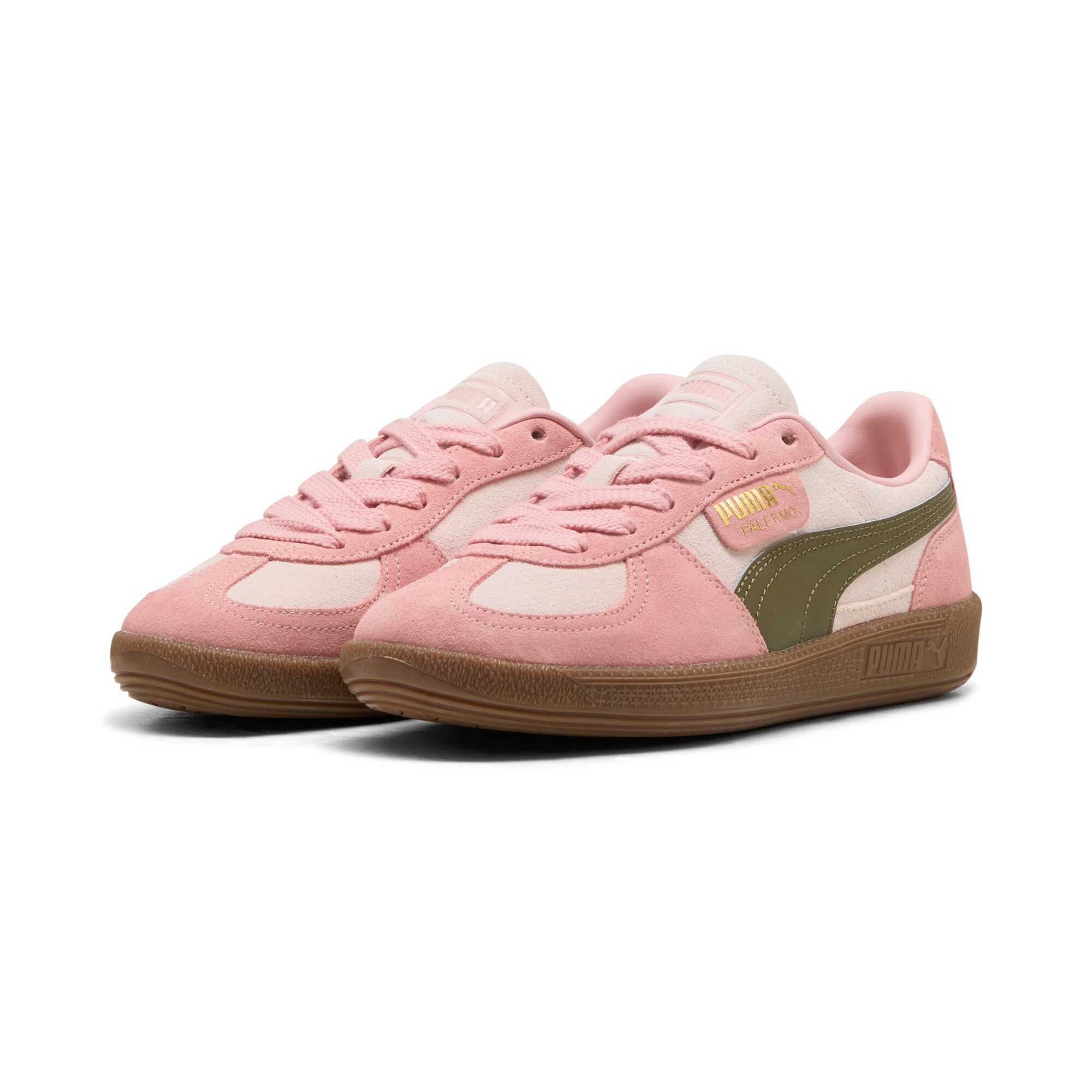 PUMA PALERMO JR Sneaker niedrige Schuhhöhe, mit Schnürung, nicht herausnehmbare Innensohle