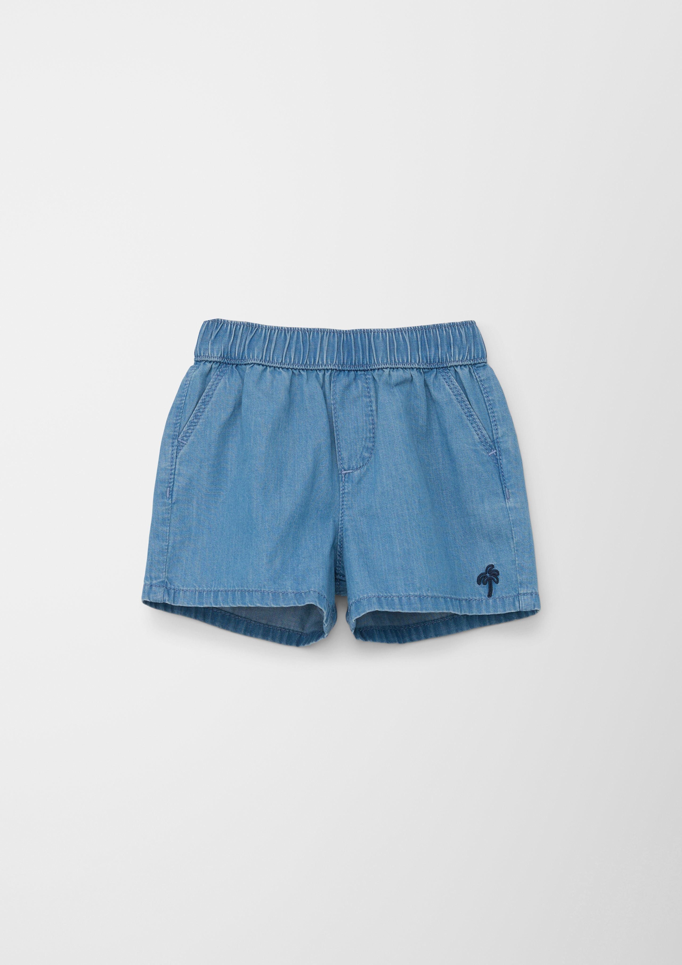 s.Oliver Shorts Jeans-Shorts mit Used-Effekt