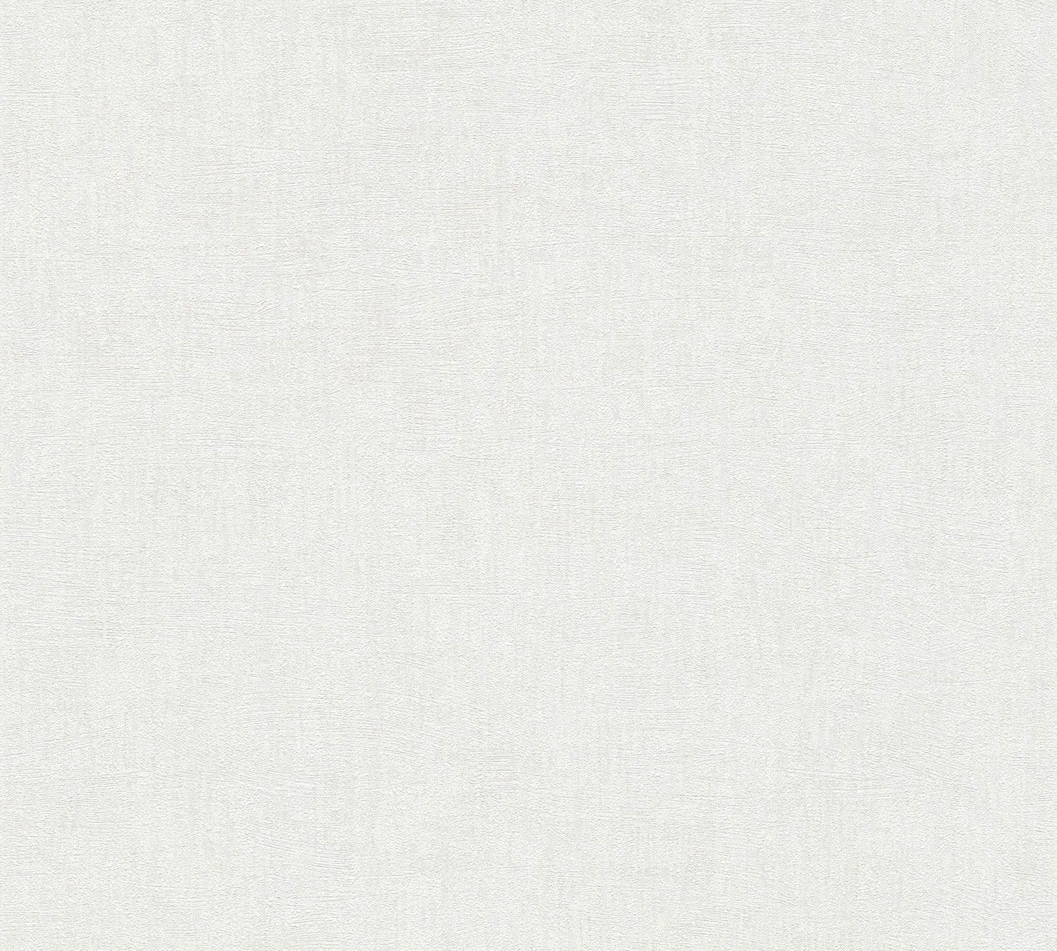 Profhome Vliestapete 306461-GU Uni Tapete Spachteloptik schimmernd creme weiß 5,33 m2, leicht strukturiert, schimmernd, (1 Rolle, 5,33 qm), heißgeprägte Vliestapete, creme