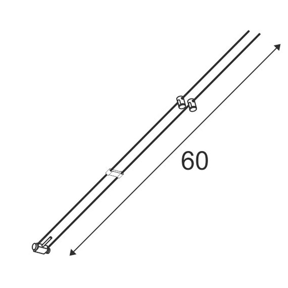 SLV Deckenleuchte Tenseo Seilsystem, Seilsystem Nein, enthalten: Seilleuchte, QR-C51, schwarz, keine Leuchtmittel Angabe, warmweiss