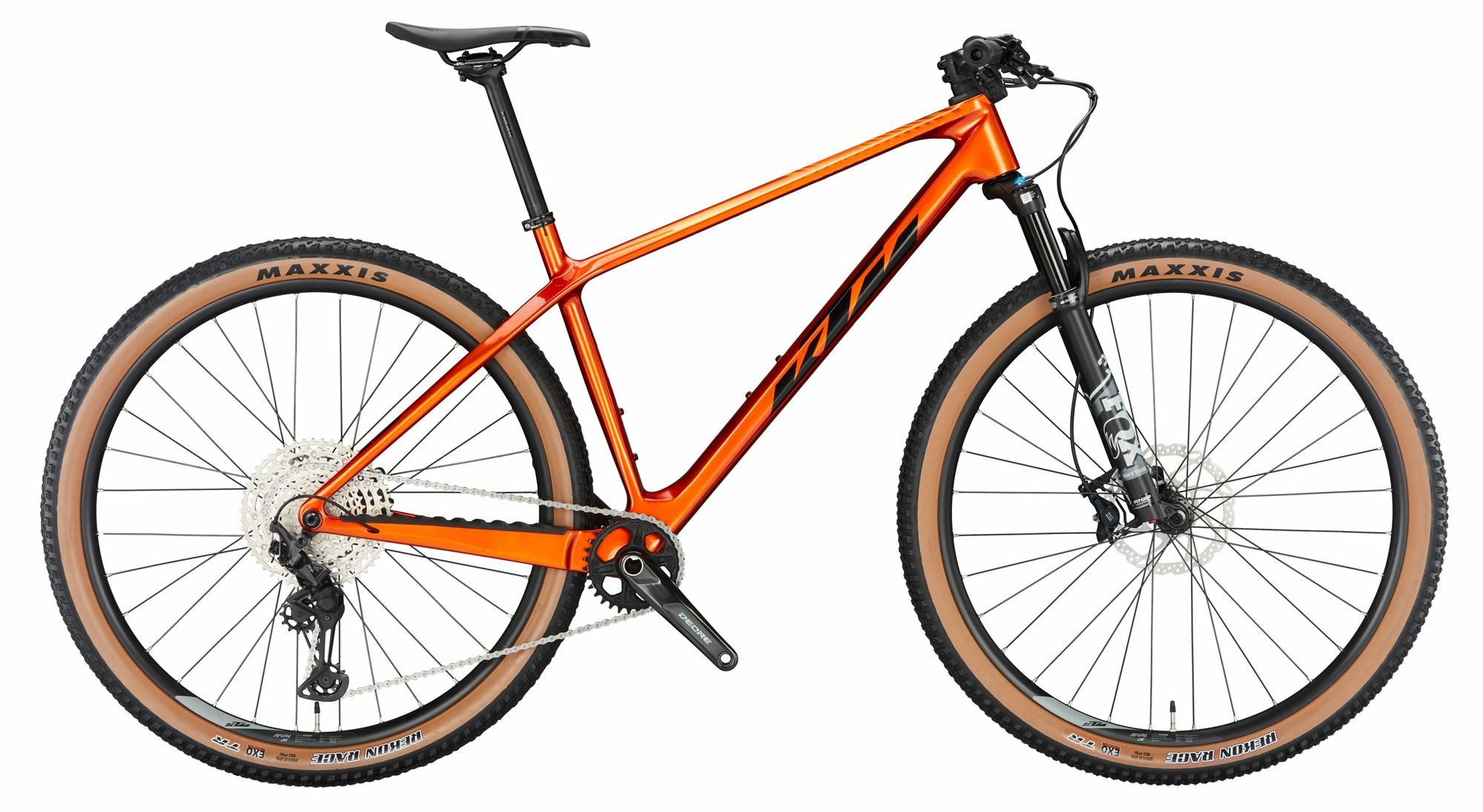 KTM Mountainbike MTB Hardtail Myroon Elite burnt orange (black+orange) 29" Diamant, 12 Gang Shimano Shimano Deore XT M8100-12 SGS shadow+ Schaltwerk
