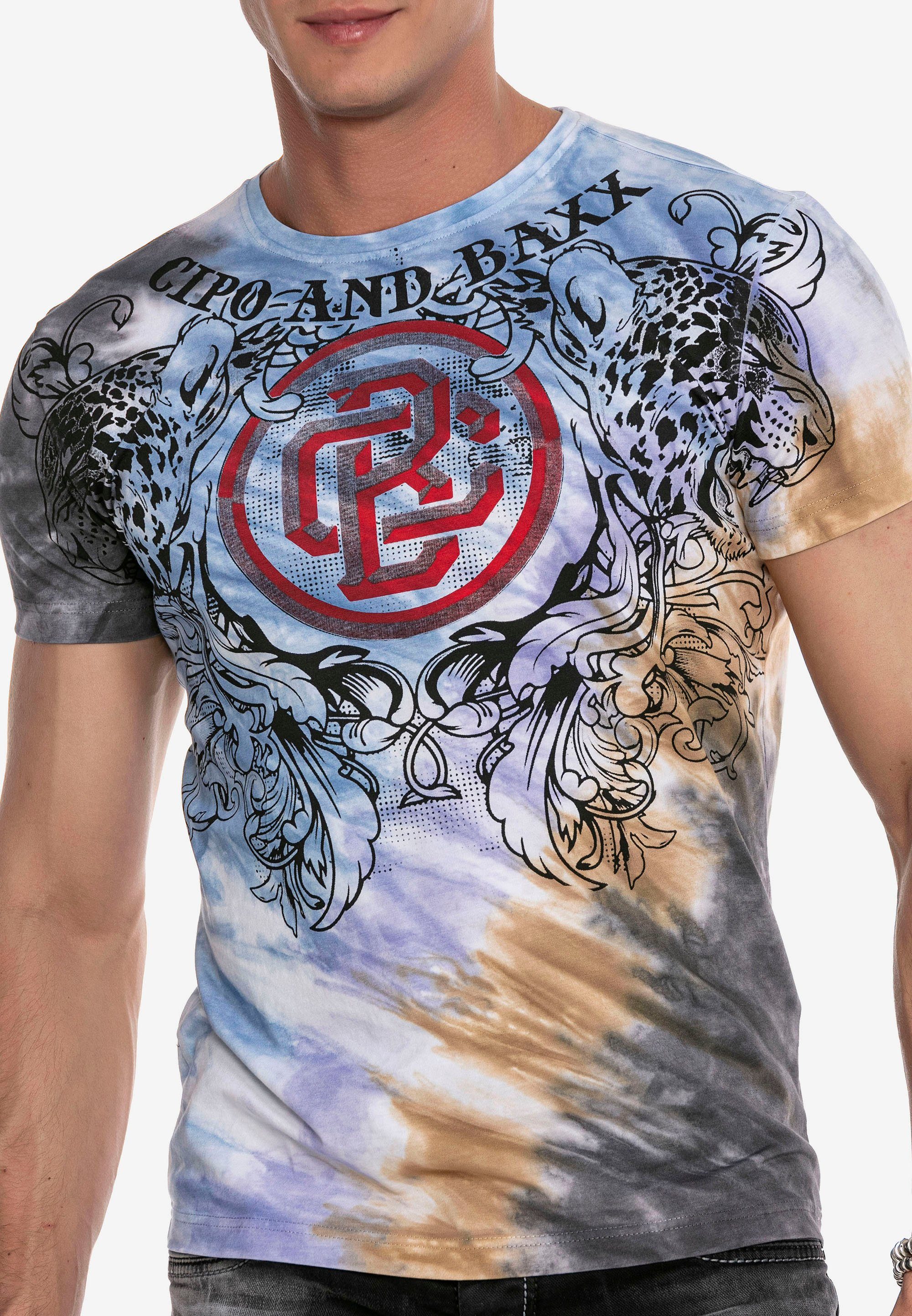 Cipo & T-Shirt Print mit Baxx trendigem
