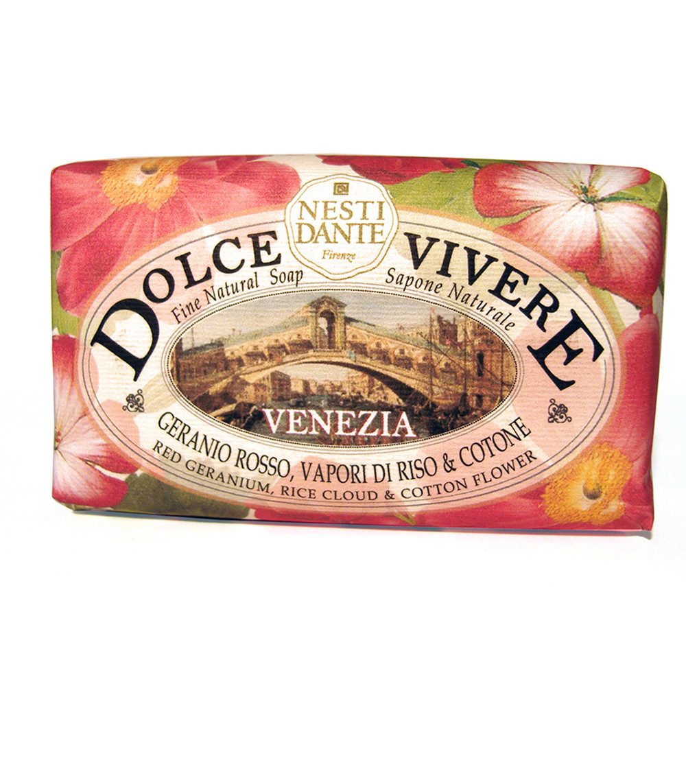 Nesti Dante Handseife Venezia 250 g, Hand -und Körperseife mit feinem Duft 250 g
