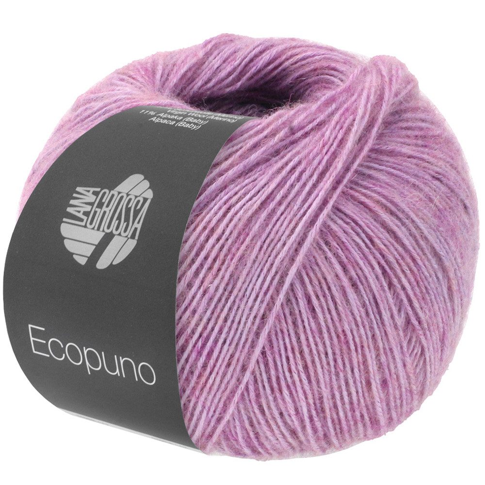 LANA GROSSA ECOPUNO Häkelwolle, 215 m (superweiches Ganzjahresgarn aus Baumwolle mit Merino und Baby Alpaka), 50 g
