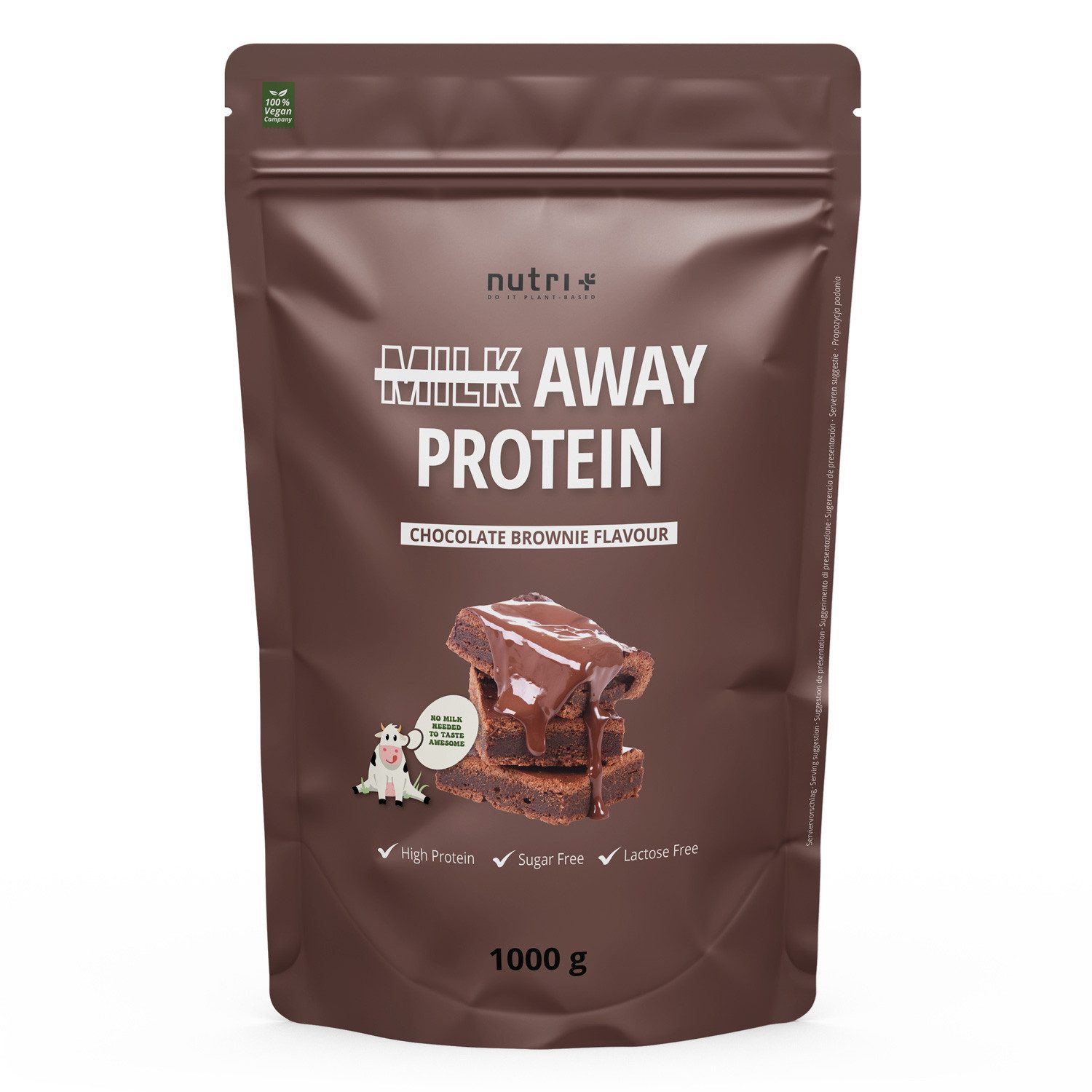 nutri+ Milk Away Protein (5 Sorten) Pulver, 1 er