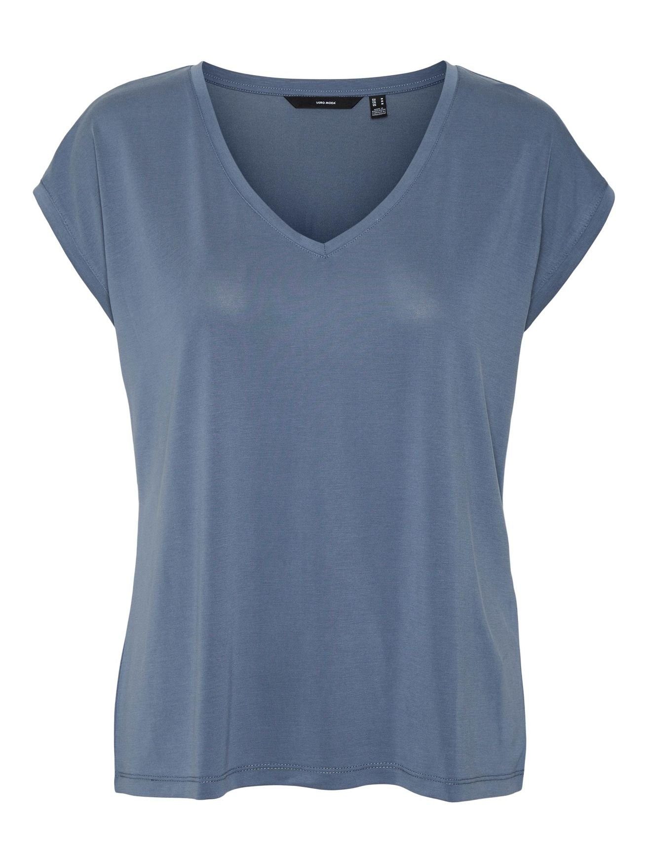 Vero Moda T-Shirt VMFILLI SS V-NECK günstig online kaufen