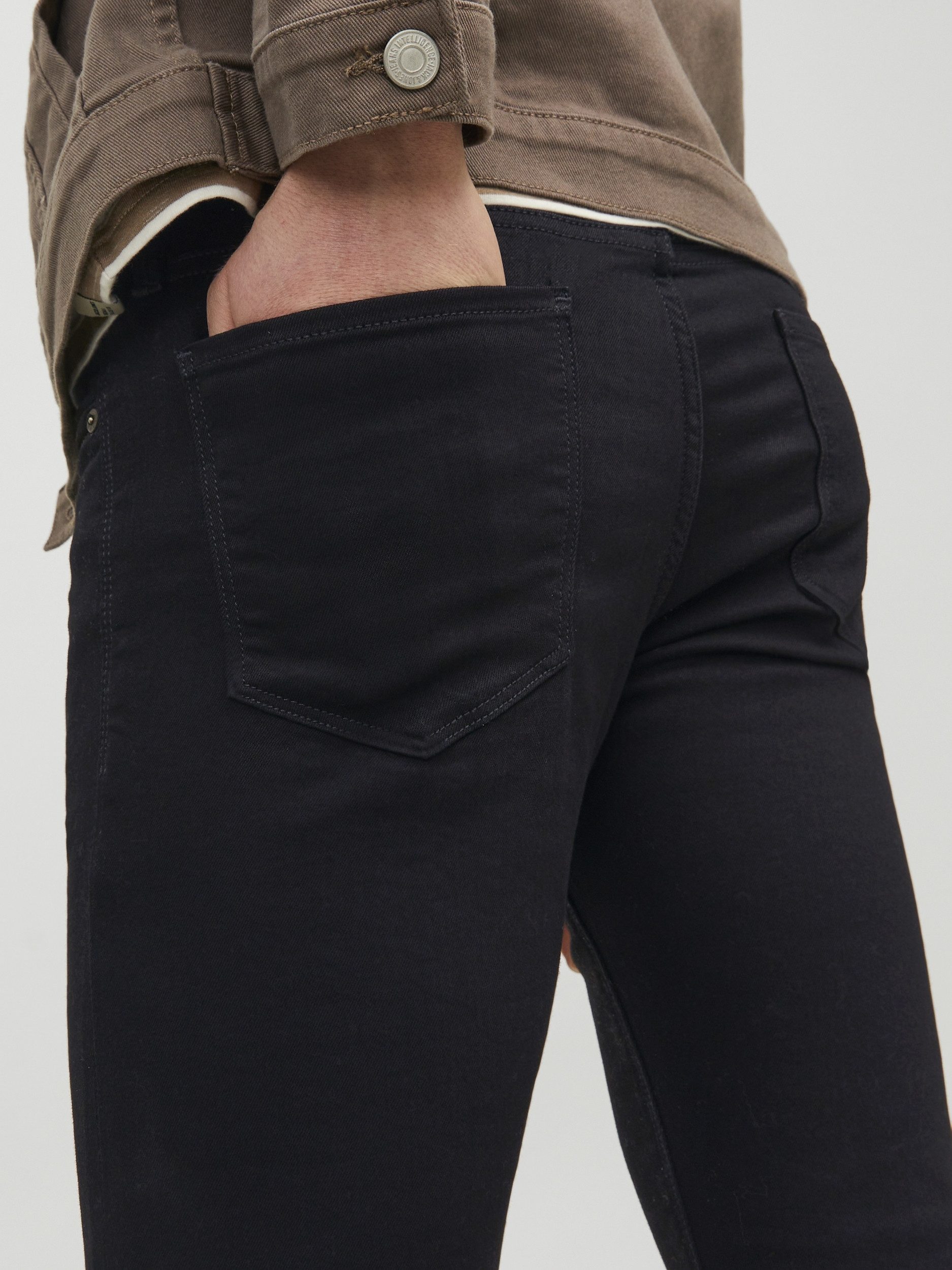 Jack & Jones Bequeme Jeans JJIGLENN JJFELIX GE 046 50SPS NOOS
